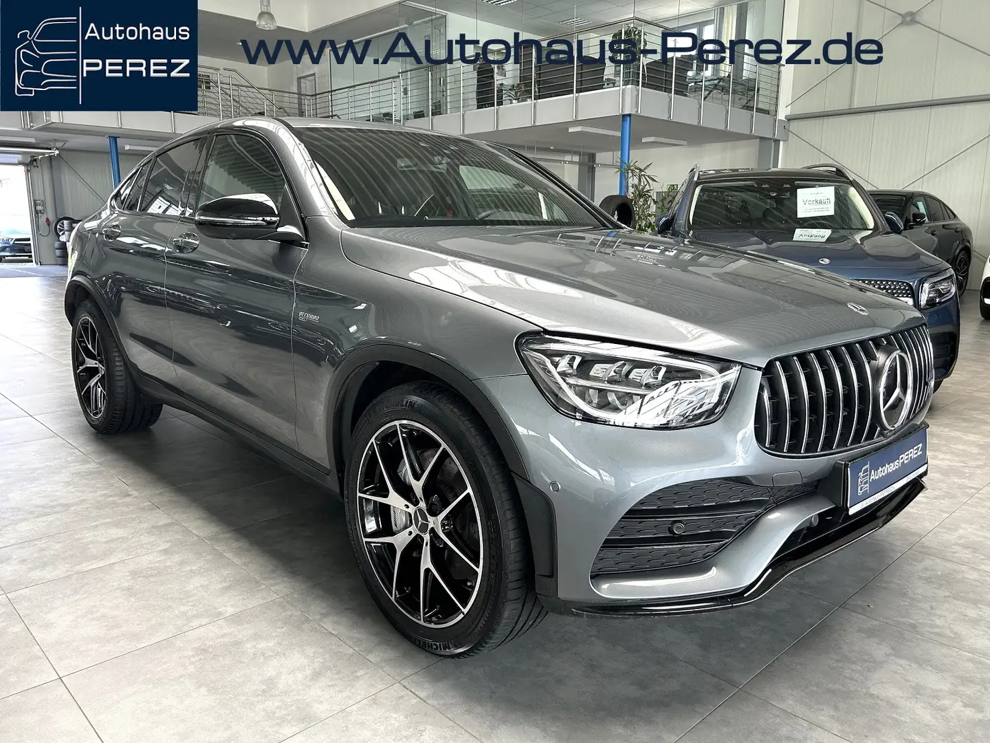 Mercedes-Benz GLC 43 AMG Coupe 4M UVP: 96.455 ABGAS-AHK-360° siva - 1