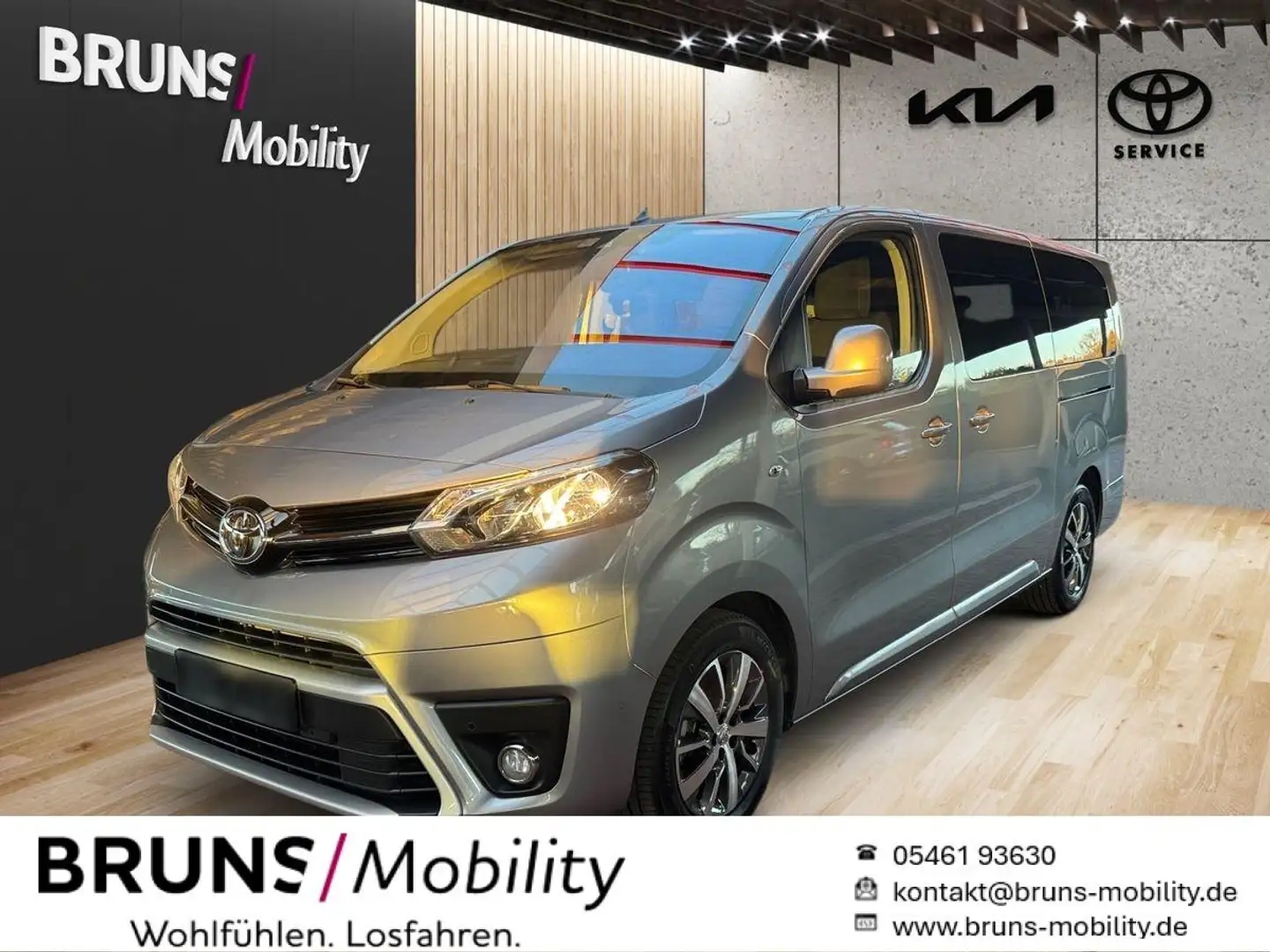 Toyota Proace Proace Verso 2.0 D-4D L2 9-Sitzer Navi Kamera Silber - 1