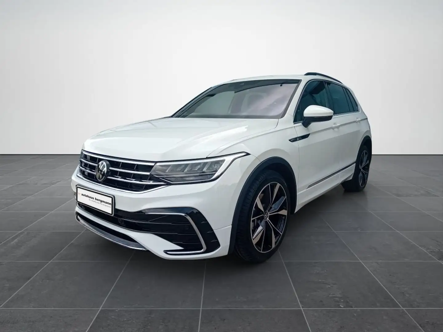 Volkswagen Tiguan 2.0 TDI SCR 4X4 DSG R-Line*AHK*Head-up-Di Weiß - 1