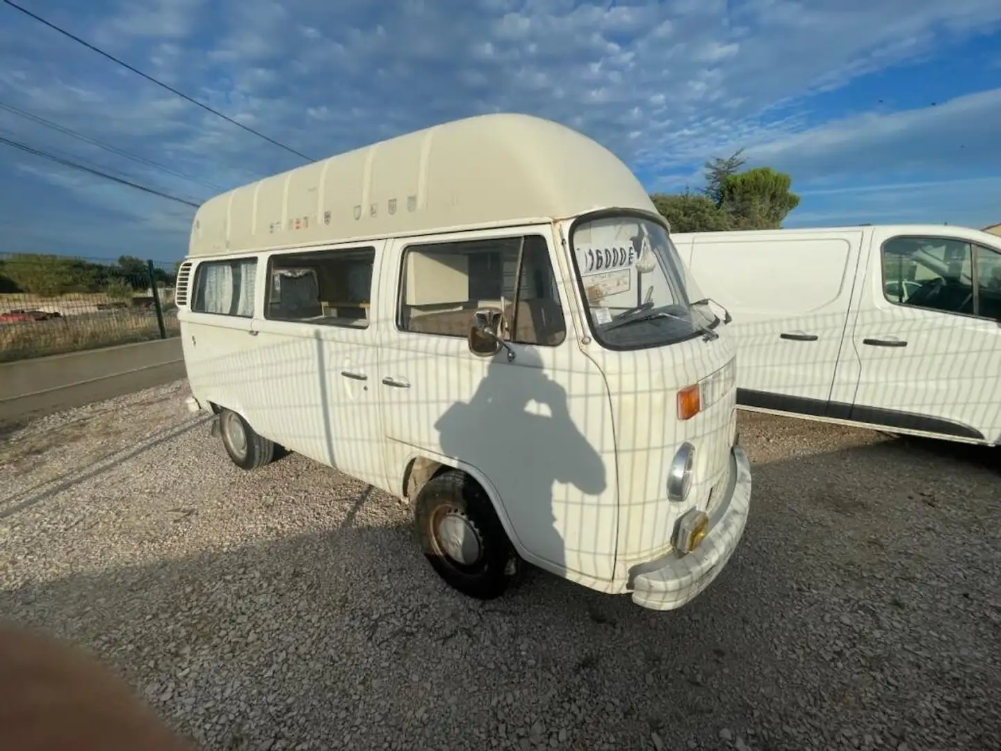 Volkswagen combi T2 Blanc - 2