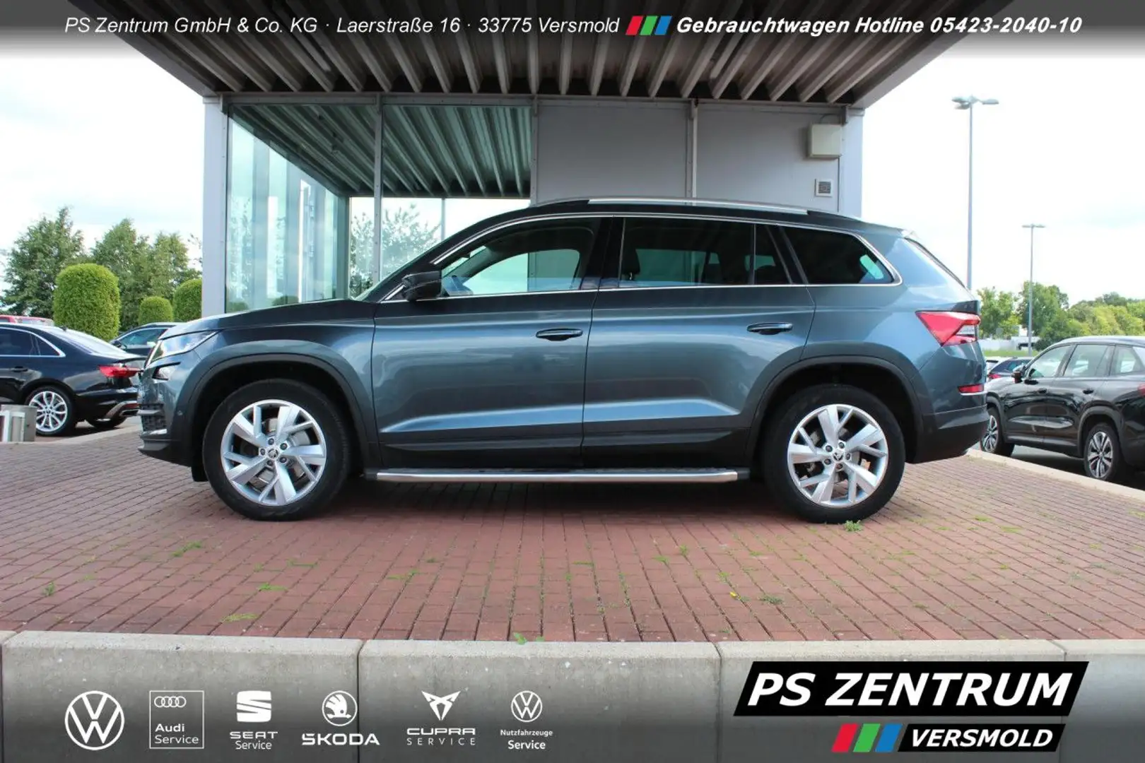 Skoda Kodiaq Style 2.0 TDI DSG 4x4 DCC, 7-SITZER, ACC, Grau - 2