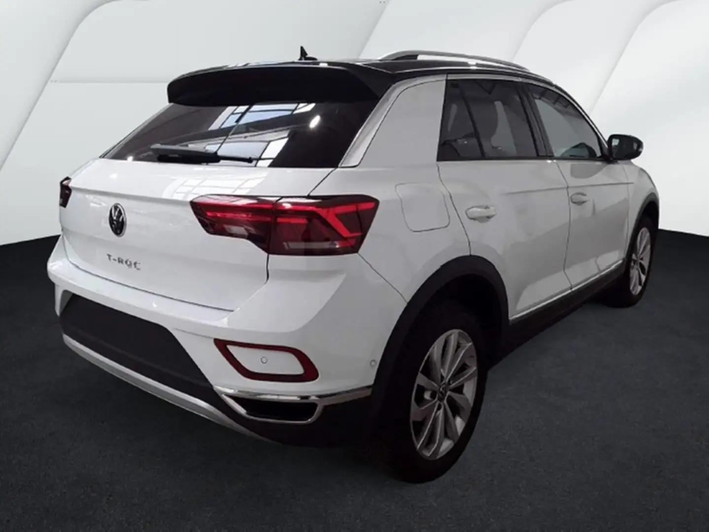 Volkswagen T-Roc 1.5 TSI DSG Style NAVI AHK LED GJ-REIFEN PARK-A... Weiß - 2