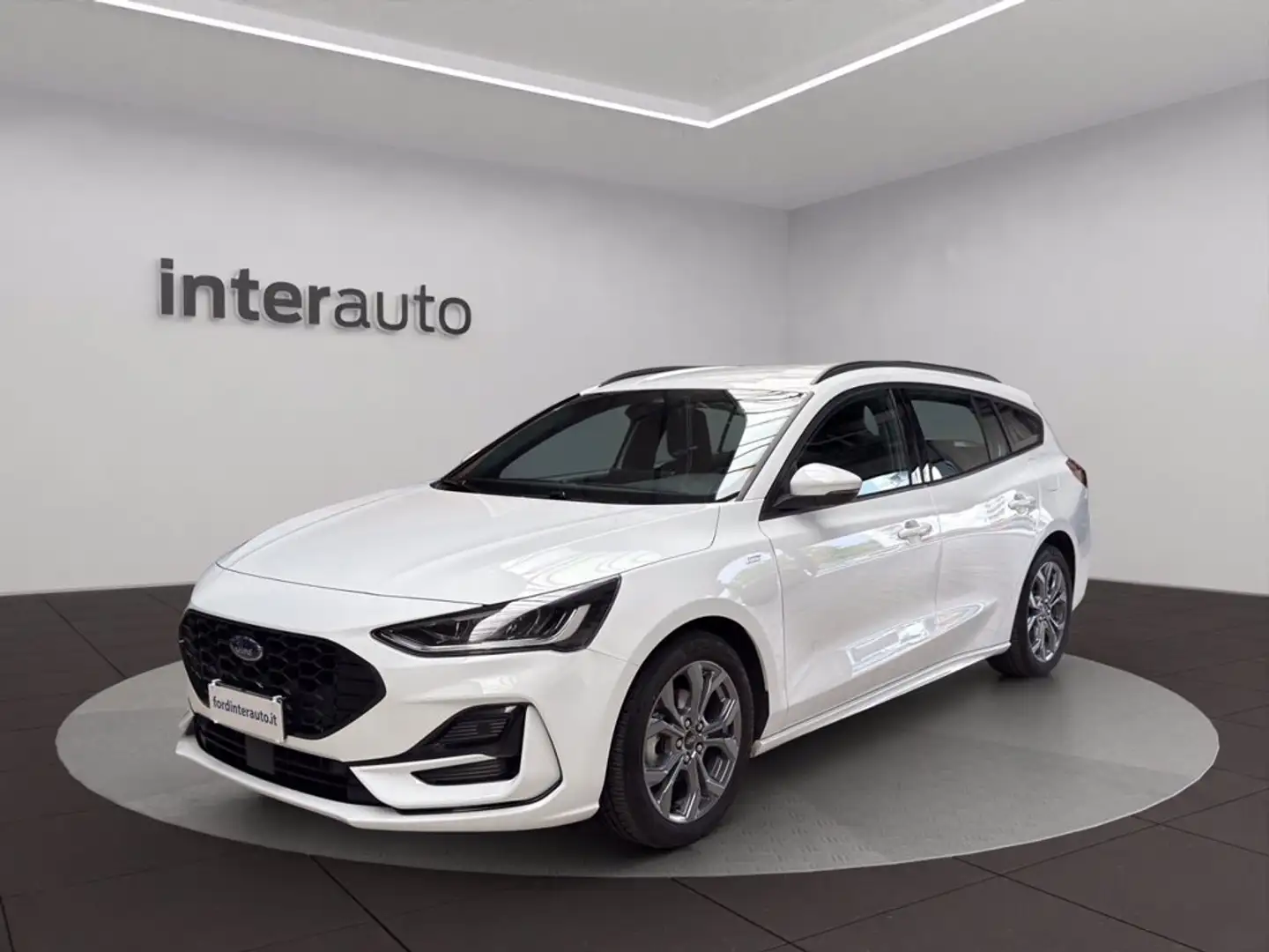 Ford Focus SW 1.0t ecoboost h ST-Line 125cv Blanc - 1