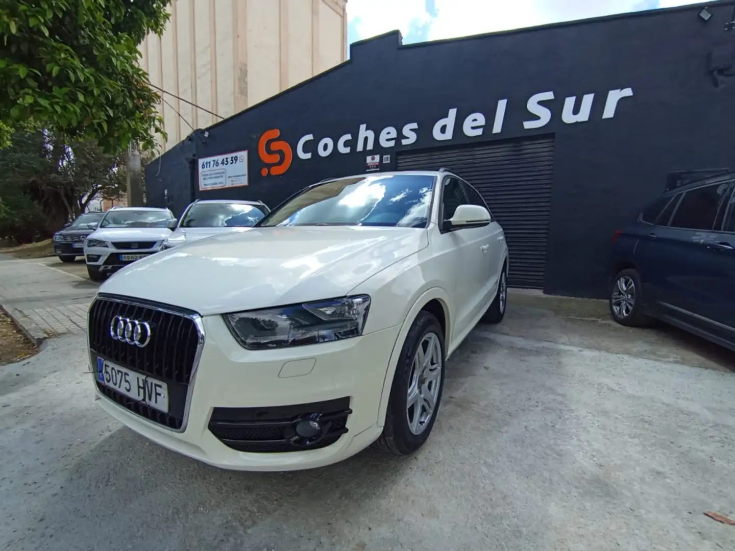 Audi Q3 2.0TDI Advanced Edition Blanc - 1