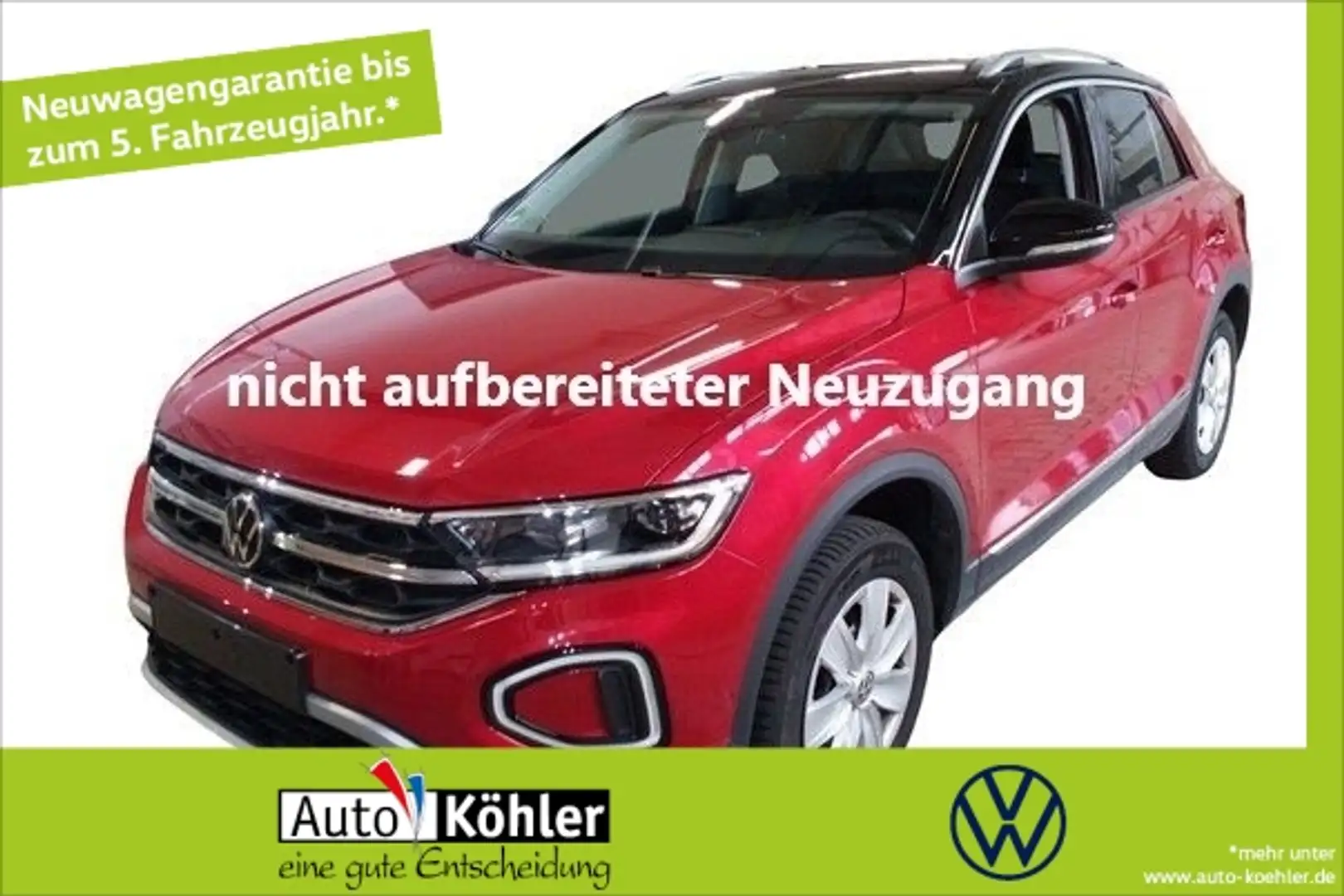 Volkswagen T-Roc Style TSi Keyless Access / elektr. Heckklappe Rot - 1