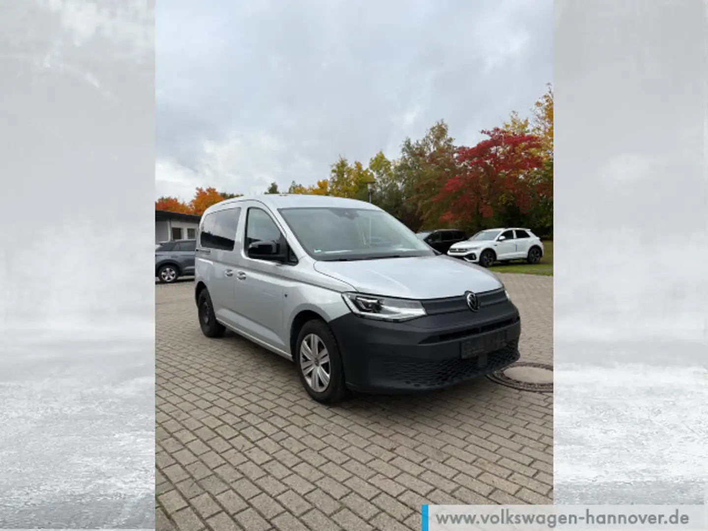 Volkswagen Caddy 2.0 TDI DSG KR AHK ACC DigCockpit PD Silber - 2