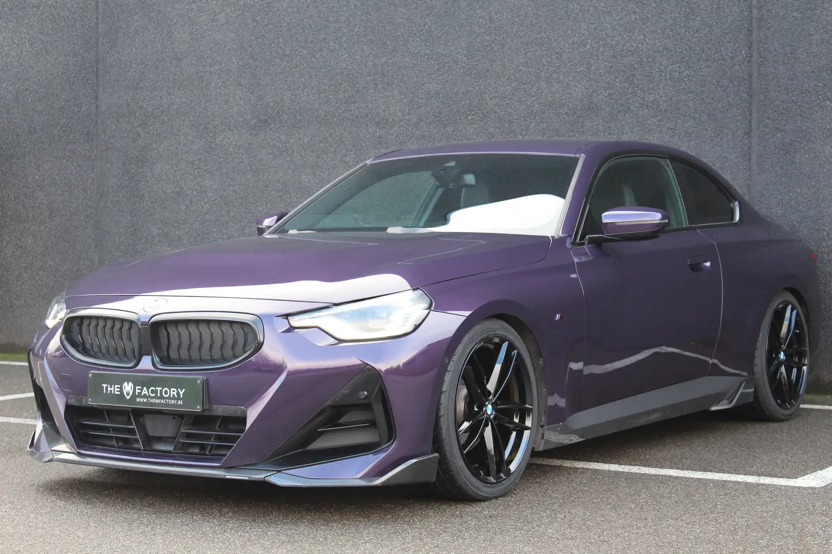 BMW 220 Automaat - M Pack - Carbon ext/int - Garantie 2027 Lilla - 1