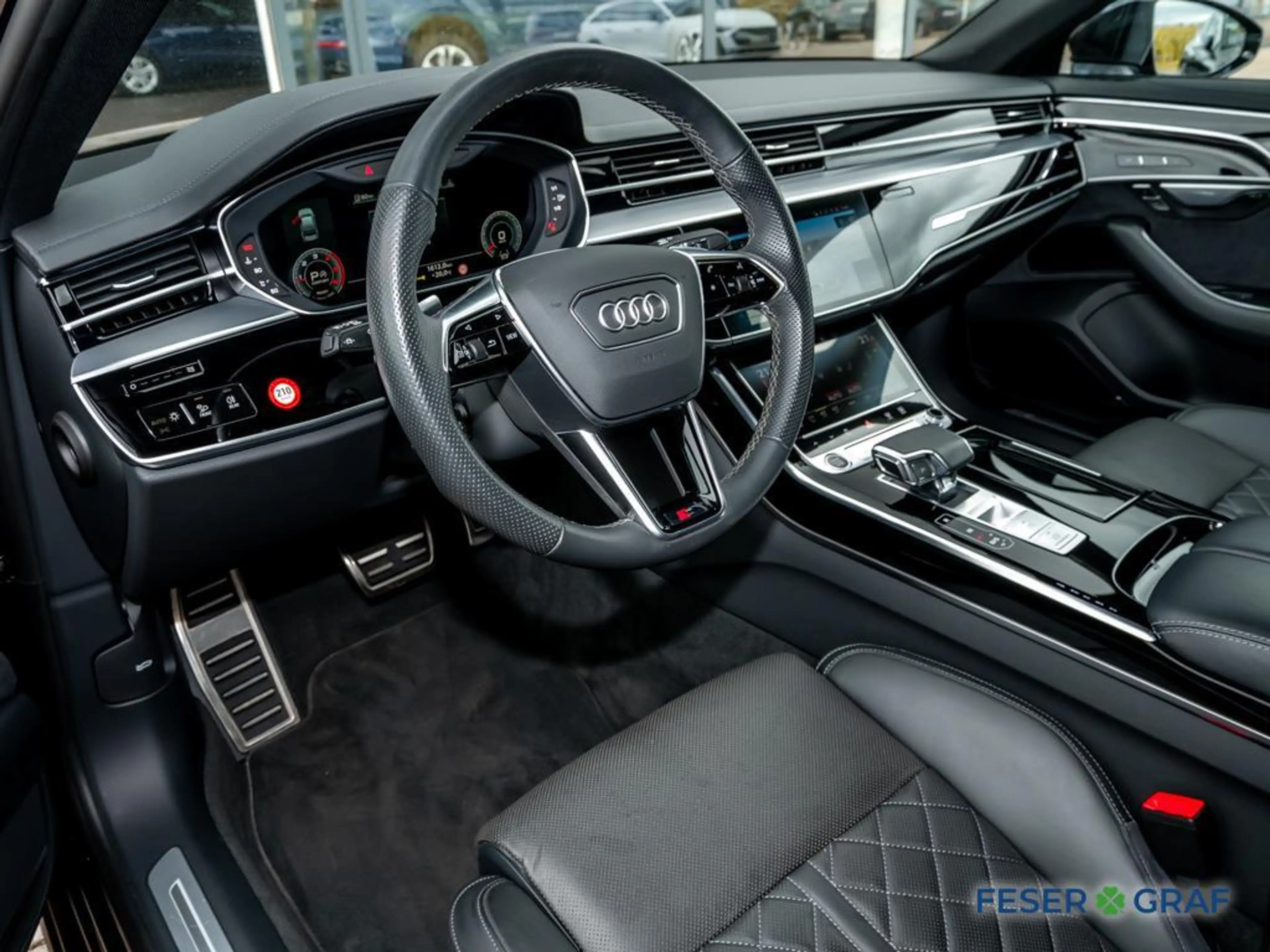 Audi A8 50 TDI qu. S-line,Matrix,Leder,B&O,Massage — photo 3