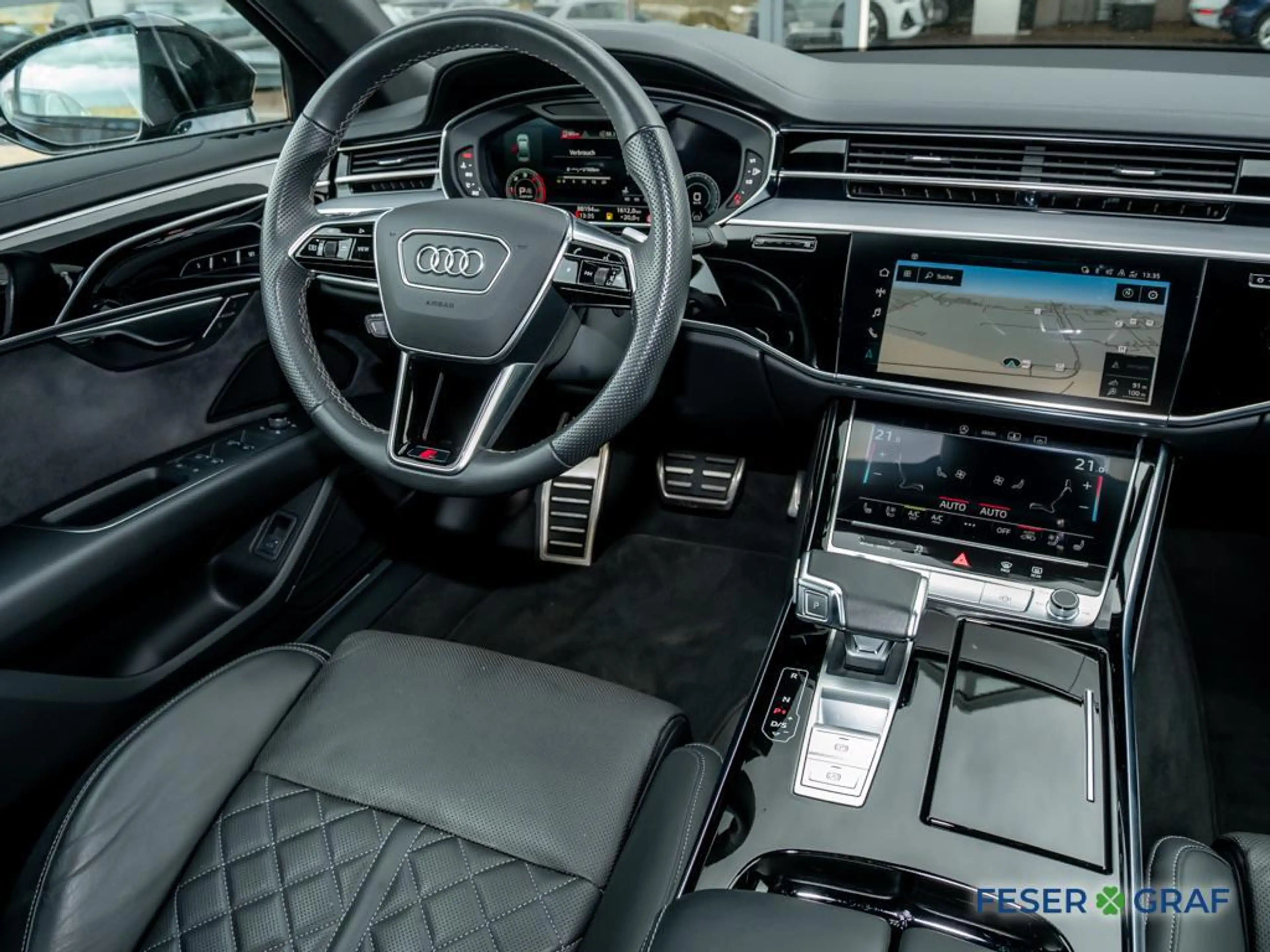 Audi A8 50 TDI qu. S-line,Matrix,Leder,B&O,Massage — photo 4