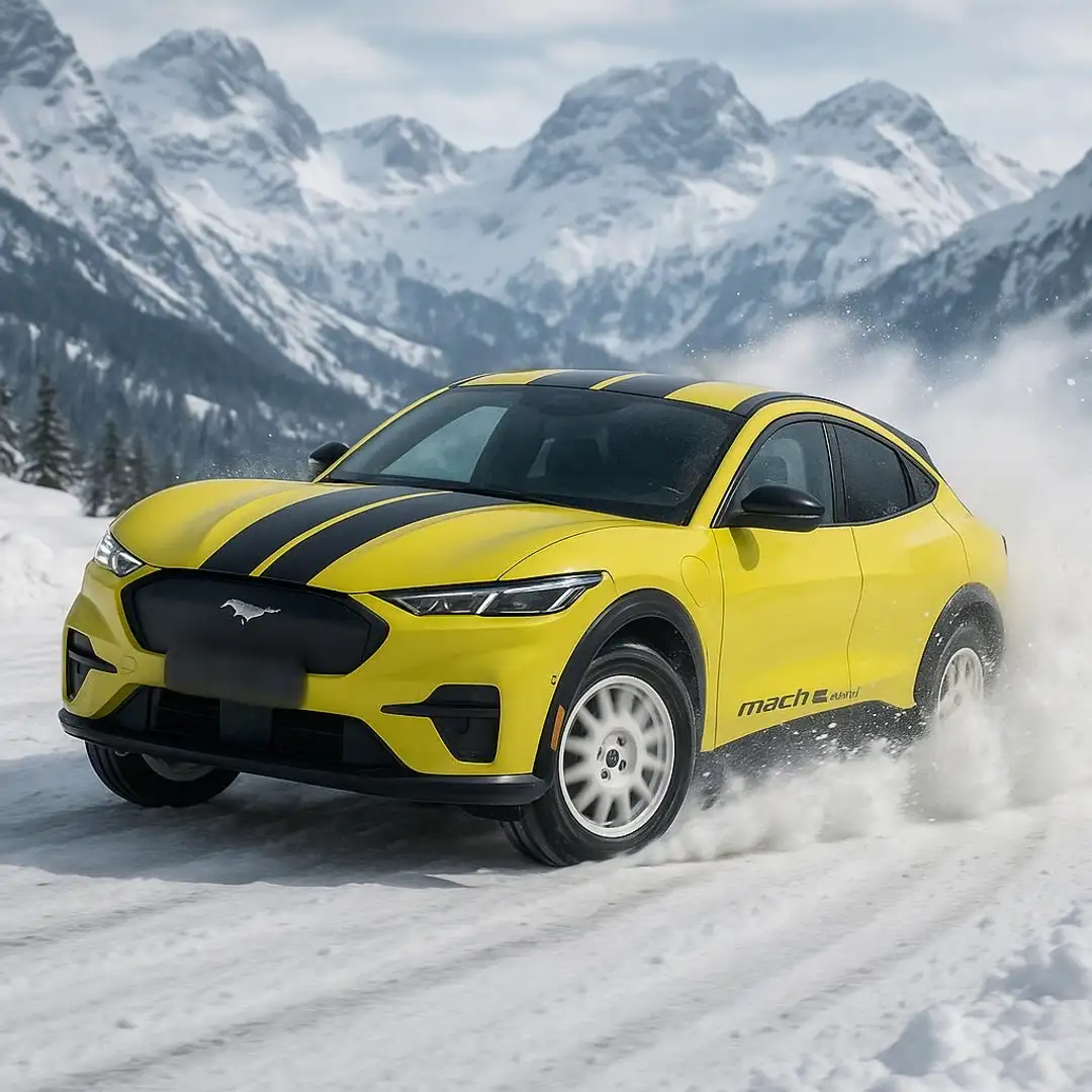Ford Mustang Mach-E Mustang Mach-E 99 kWh AWD GT Rally Extended Range Amarillo - 2