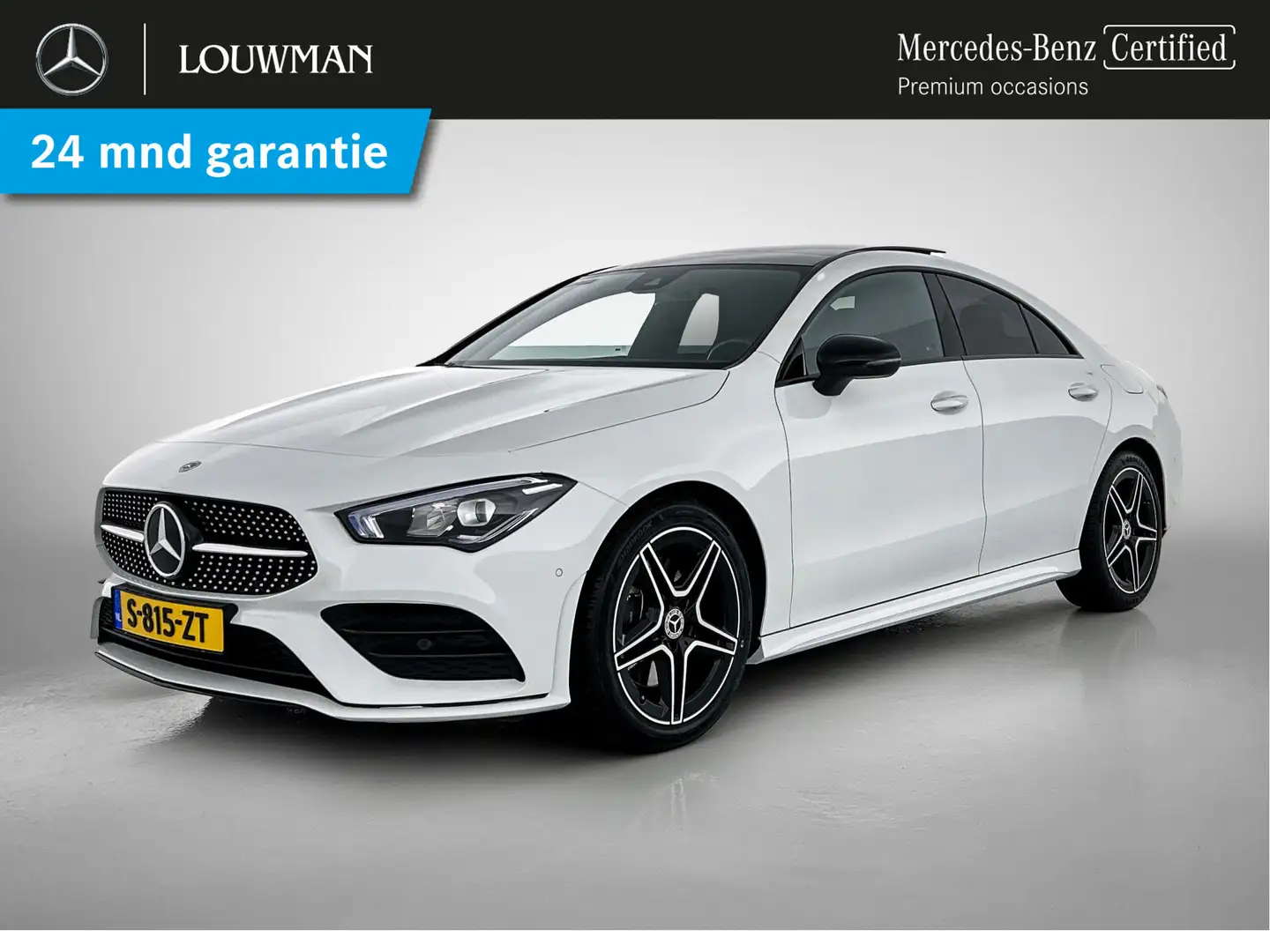 Mercedes-Benz CLA 200 AMG-line | Night pakket | Panorama schuif/kantelda Blanc - 1
