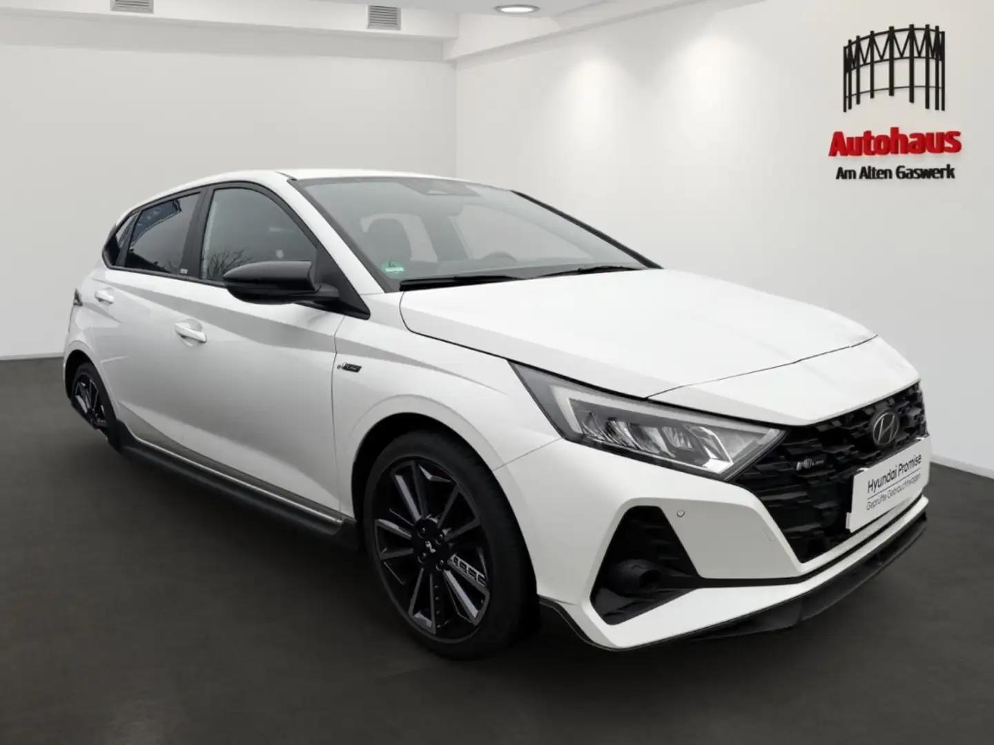 Hyundai i20 N LINE TOT-WINKEL-ASSI+ABSTANDSTEMPOMAT+NAVI+LED Alb - 2