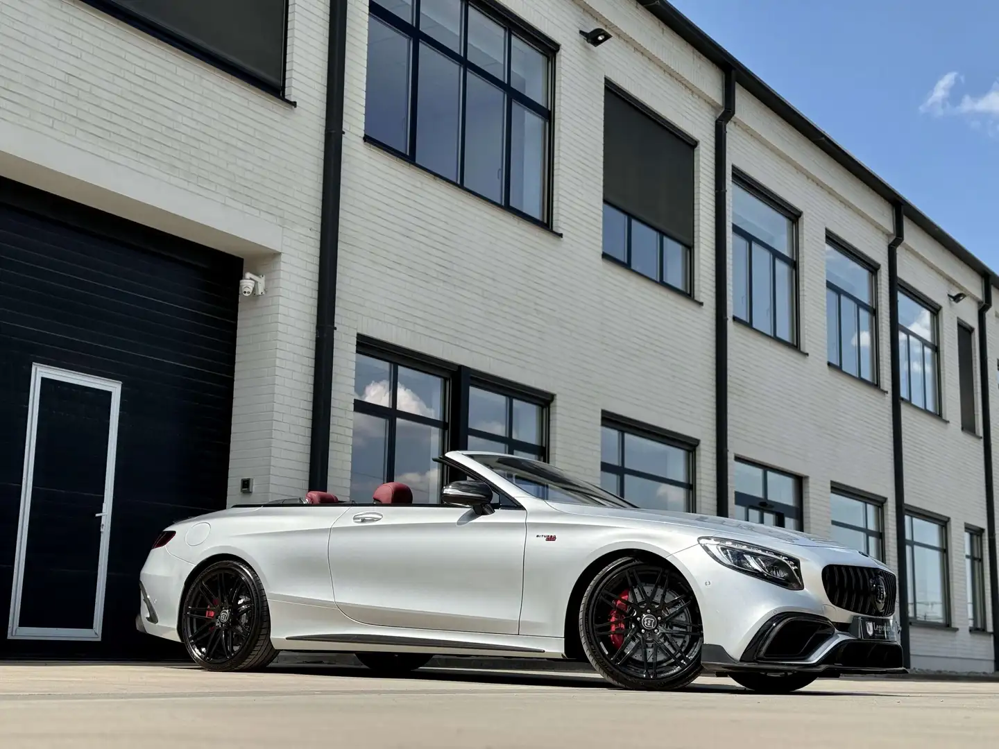 Mercedes-Benz S 63 AMG 4 Matic+ Cabriolet \ BRABUS 800 \ Argent - 2