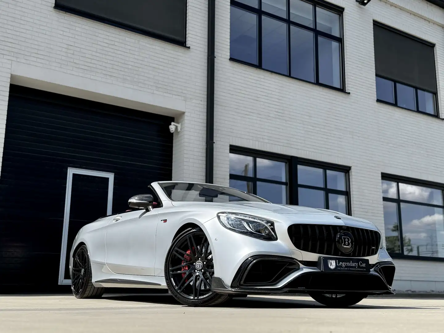 Mercedes-Benz S 63 AMG 4 Matic+ Cabriolet \ BRABUS 800 \ Argent - 1