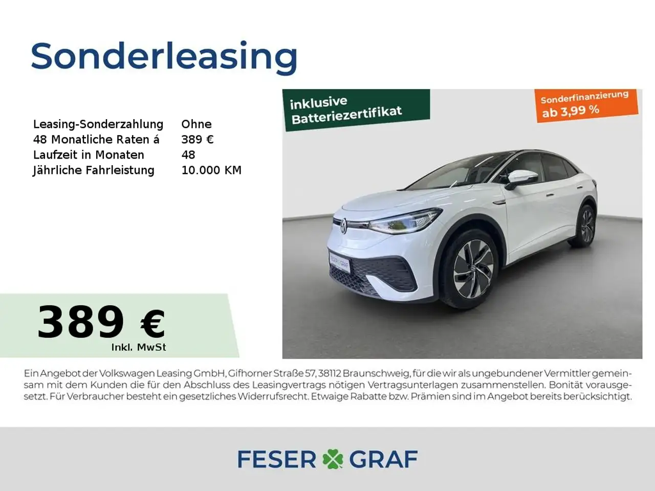 Volkswagen ID.5 Pro Matrix RFK Keyless SHZ Navi Wärmepumpe