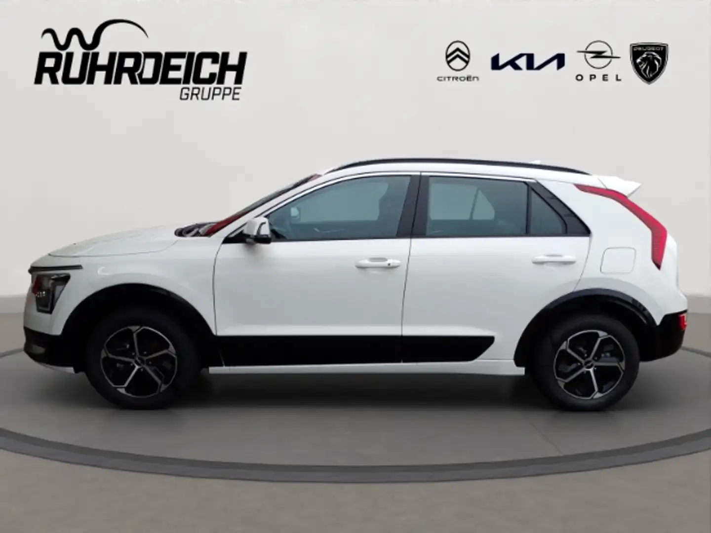 Kia Niro Vision 1.6 Hybrid Navi Klima SHZ LHZ Android Auto Weiß - 2