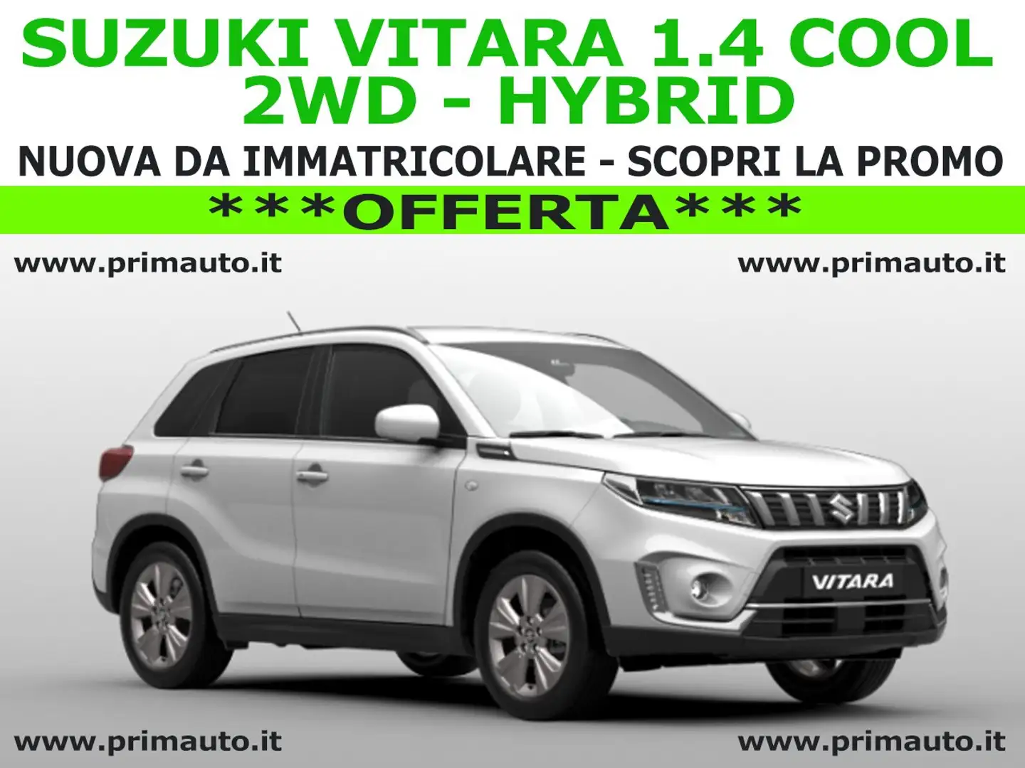 Suzuki Vitara 1.4 Hybrid Cool - OFFERTA - (#0524)...SCOPRILA! bijela - 1