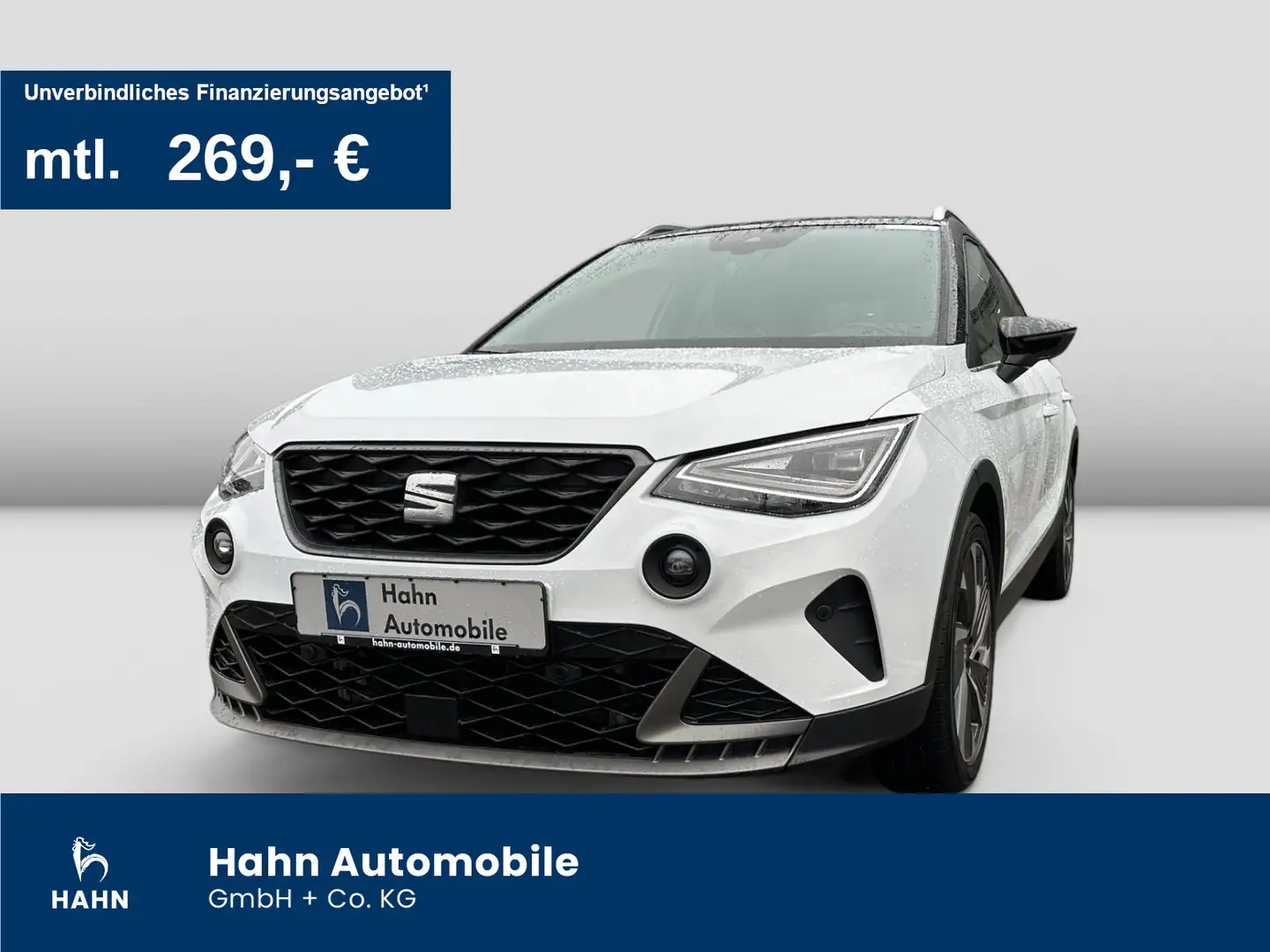 SEAT Arona FR Beats 1.5TSI DSG LED AHK PDC Navi Weiß - 1