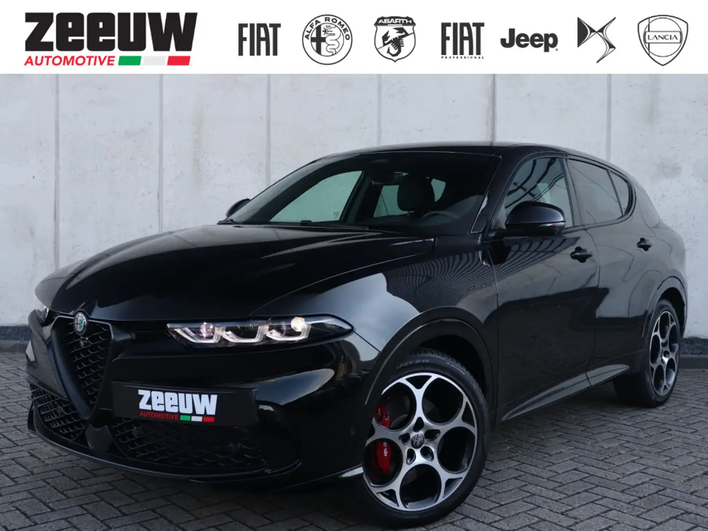 Alfa Romeo Tonale 1.5 MHEV 160 PK Turbo Veloce | Leder | Winter | 36 Zwart - 1