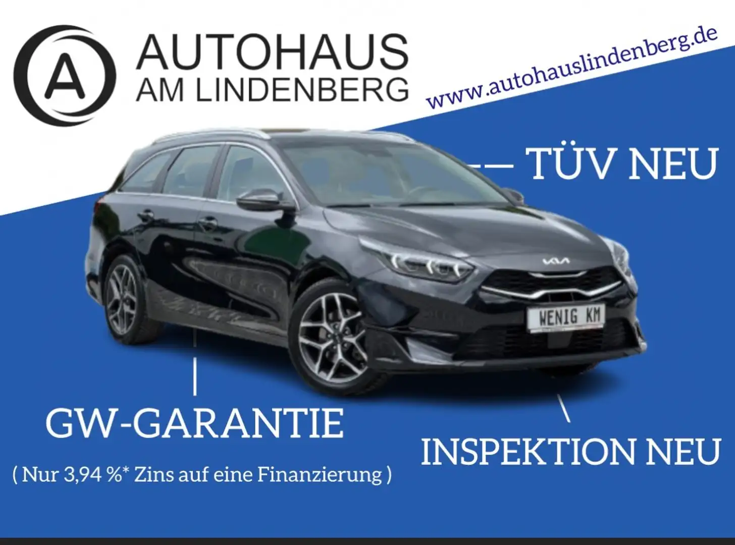 Kia Ceed SW / cee'd SW Spirit*LED*SHZ*R-KAM*AUTOPILOT Schwarz - 1