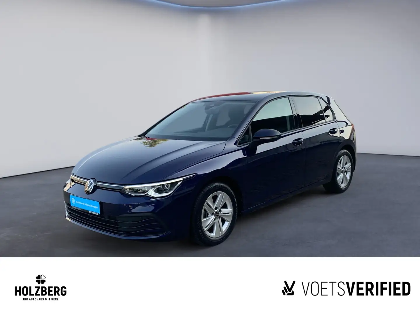 Volkswagen Golf 1.5 TSI Life H&K+STHZ+AHK Blau - 1