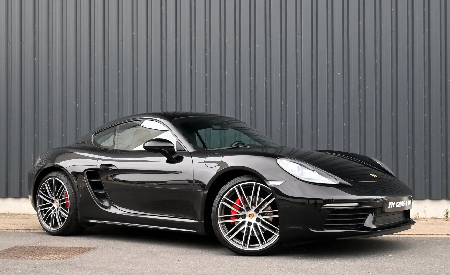 Porsche Cayman 718 / PDK-BLIS-BOSE-Zetelverw-LED- Full service Noir - 1