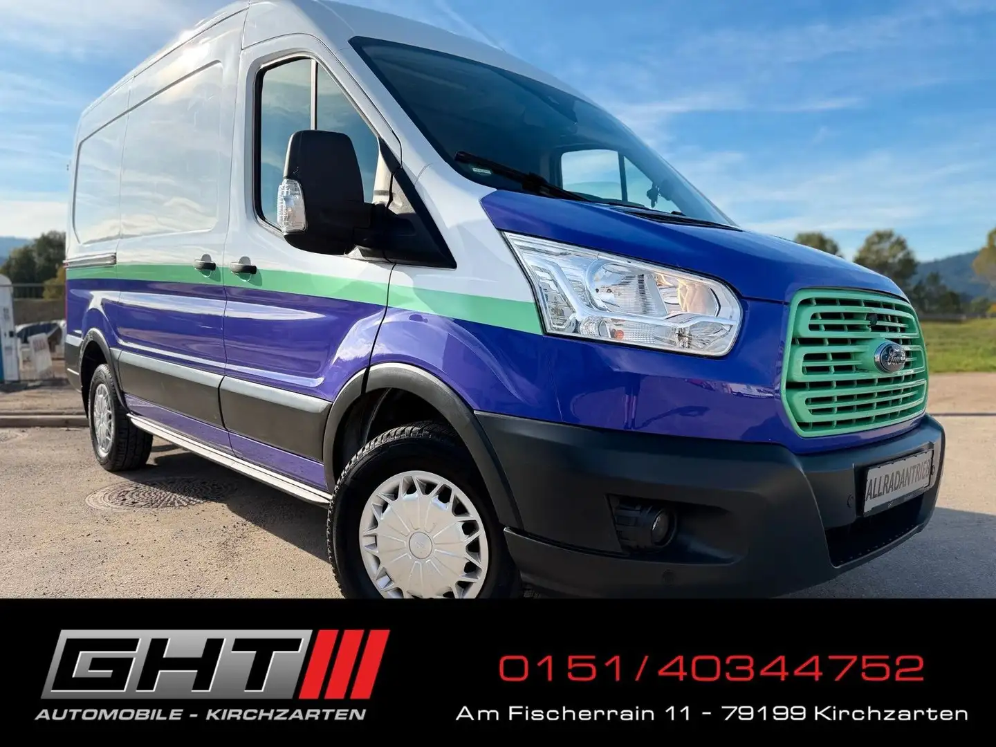Ford Transit Kasten 350 L2 4x4 Sperre Standheizung Weiß - 1