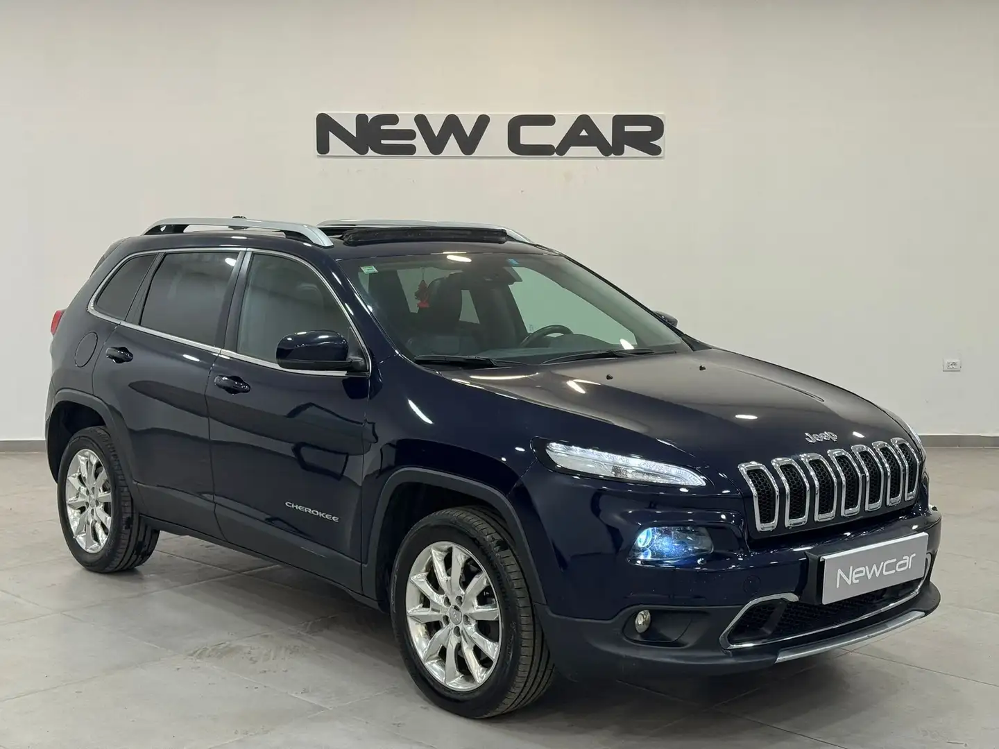 Jeep Cherokee Cherokee 2.0 Mjt II 170CV 4WD Active Drive I Limi Bleu - 1