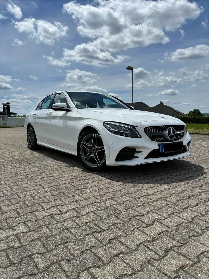 Mercedes-Benz C 220 d AMG Line ScheckH Digital Distronic 9 G-tronic White - 1