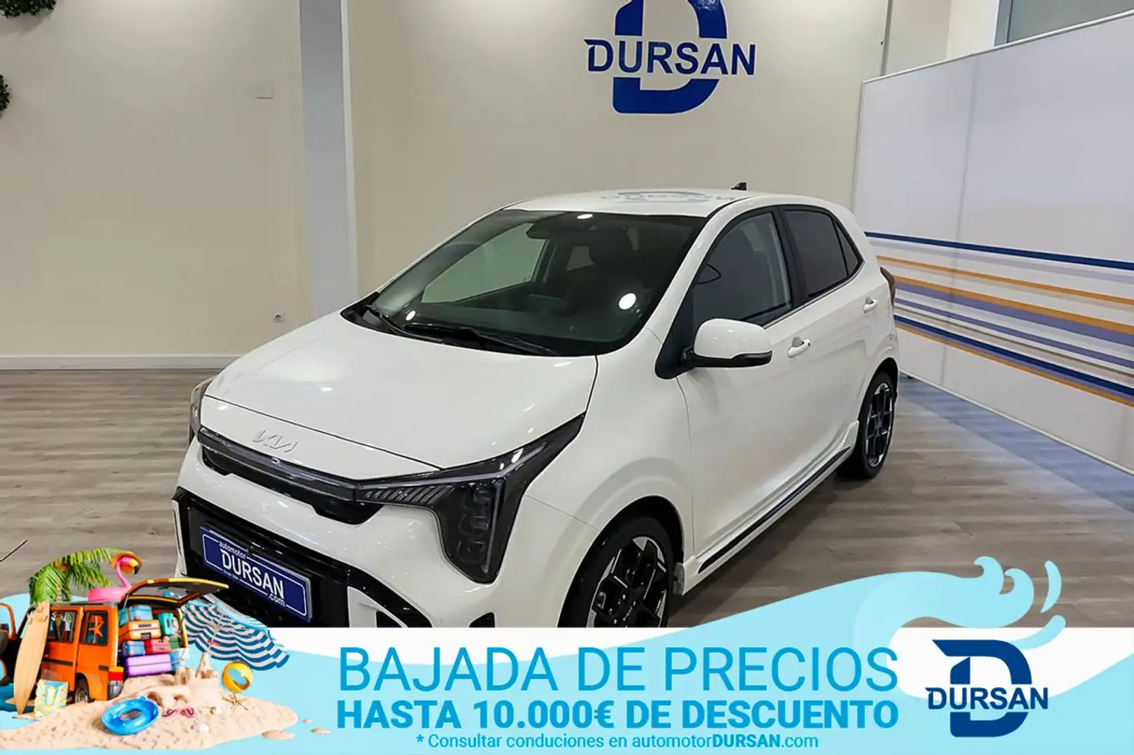 Kia Picanto 1.0 DPi GT-line AMT Bianco - 1