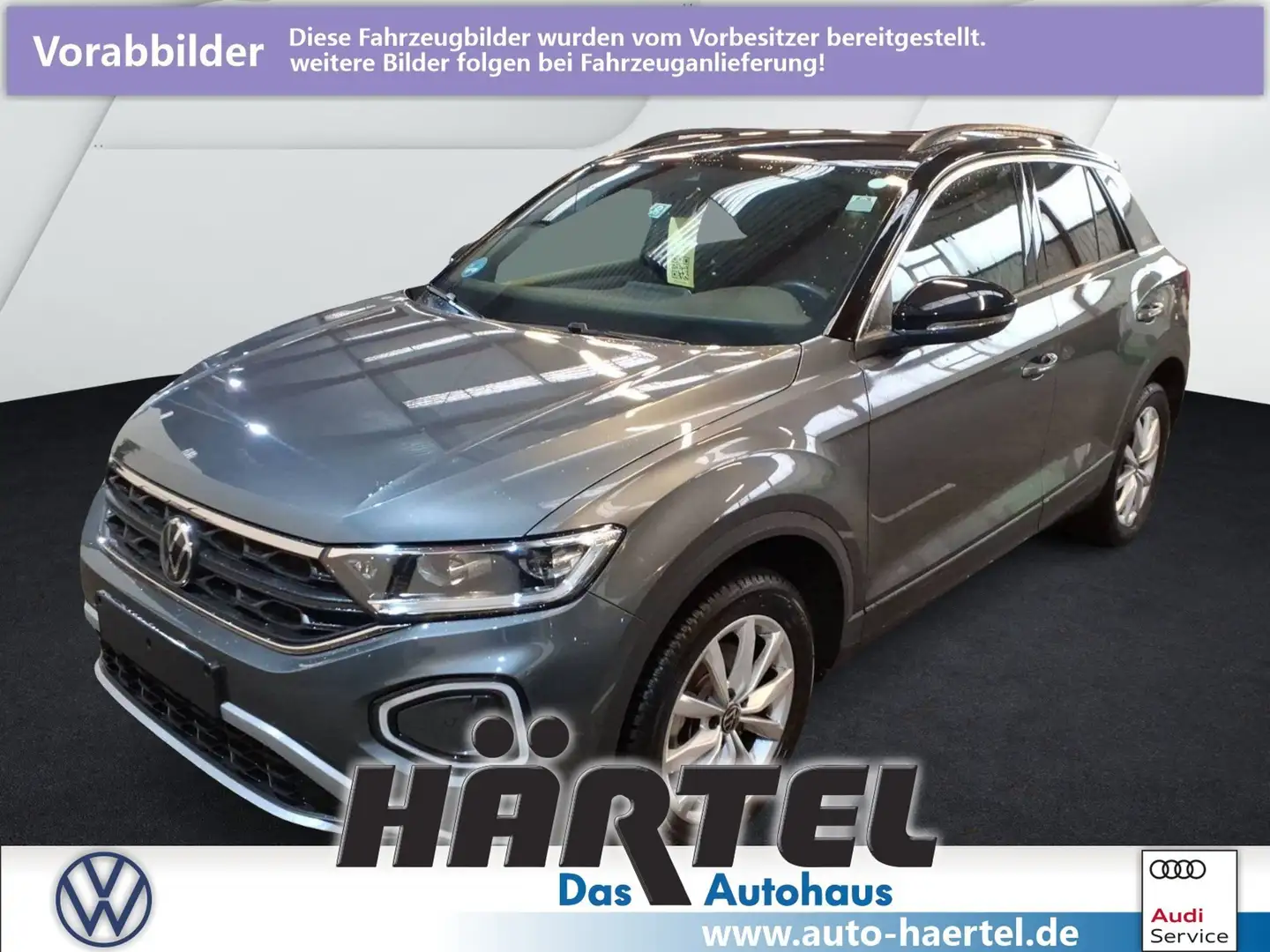Volkswagen T-Roc GOAL 2.0 TDI DSG (+EURO6+ACC-RADAR) Navi LED Grau - 1
