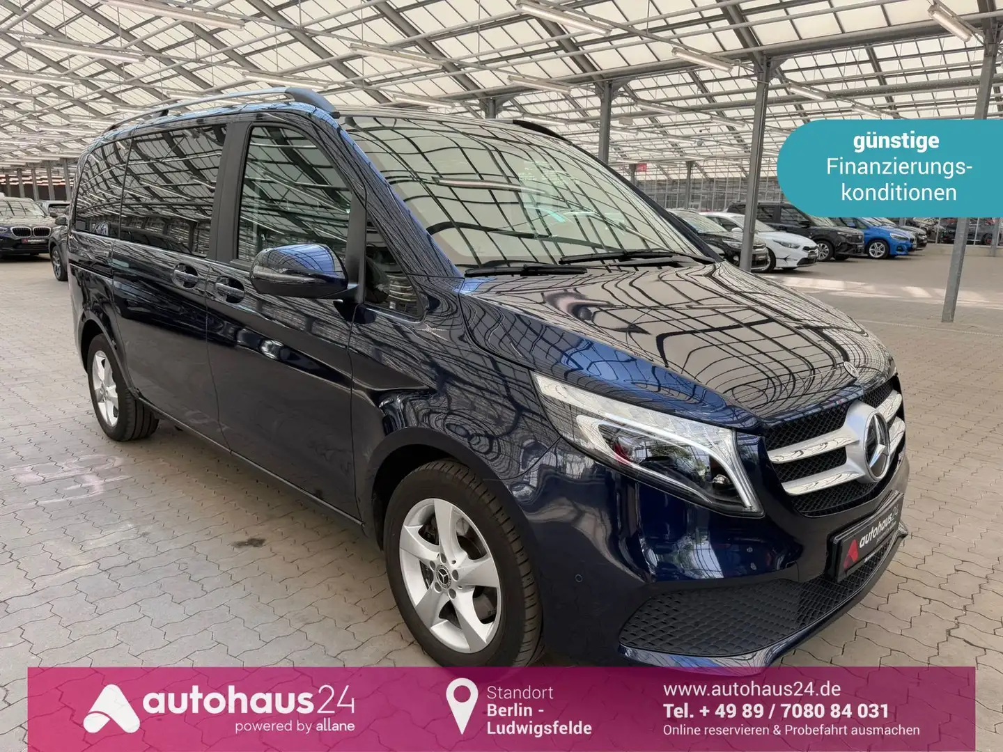 Mercedes-Benz V 250 d Edition kompakt Navi|LED|ACC|Kamera Blue - 1