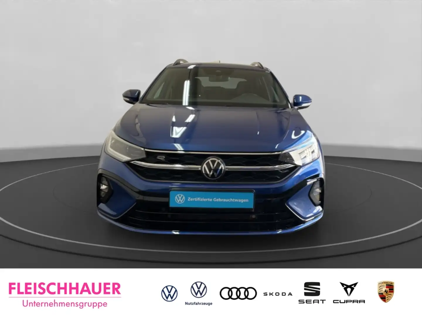 Volkswagen Taigo R-Line 1.5 TSI AHK Navi VC LED Matrix 18'' Blauw - 2