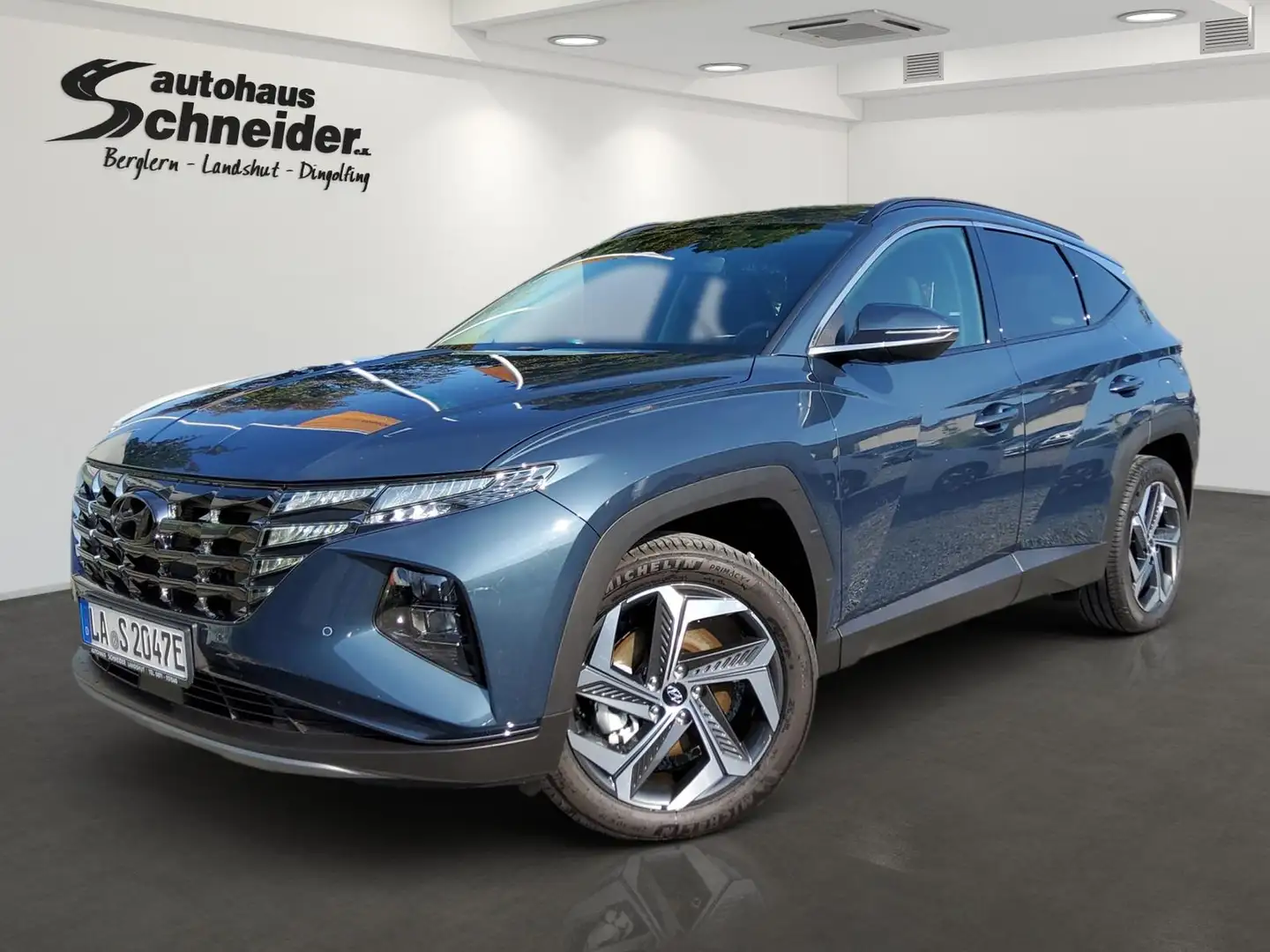 Hyundai TUCSON 1.6 TGDi PHEV 4WD PRIME ECS/ACC/PANO/LED/KRELL/DAB Bleu - 1