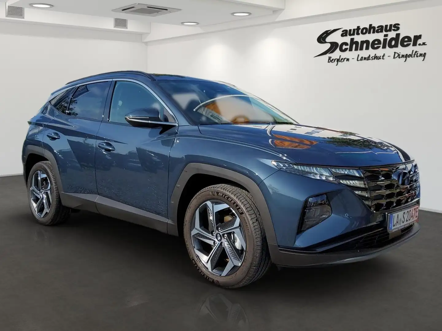 Hyundai TUCSON 1.6 TGDi PHEV 4WD PRIME ECS/ACC/PANO/LED/KRELL/DAB Bleu - 2