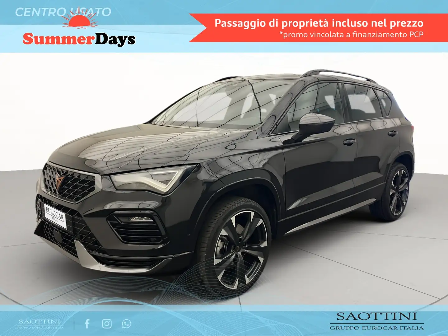 CUPRA Ateca 1.5 TSI 150 CV DSG Nero - 1