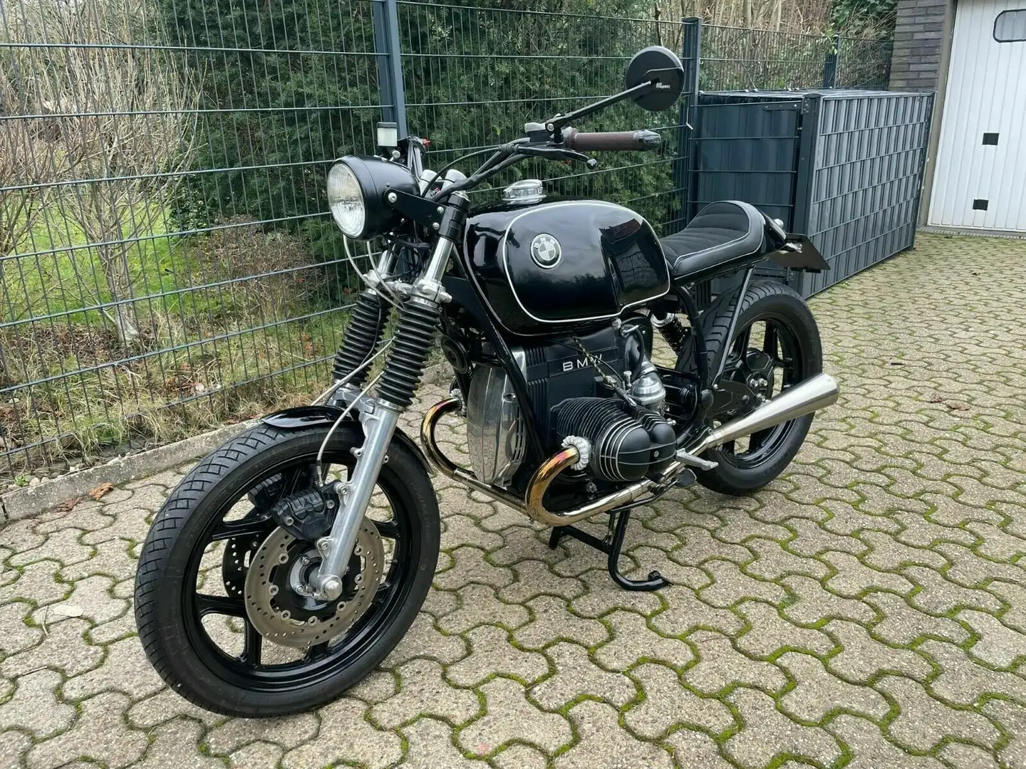 BMW R 80 RT Cafe Race Zwart - 2