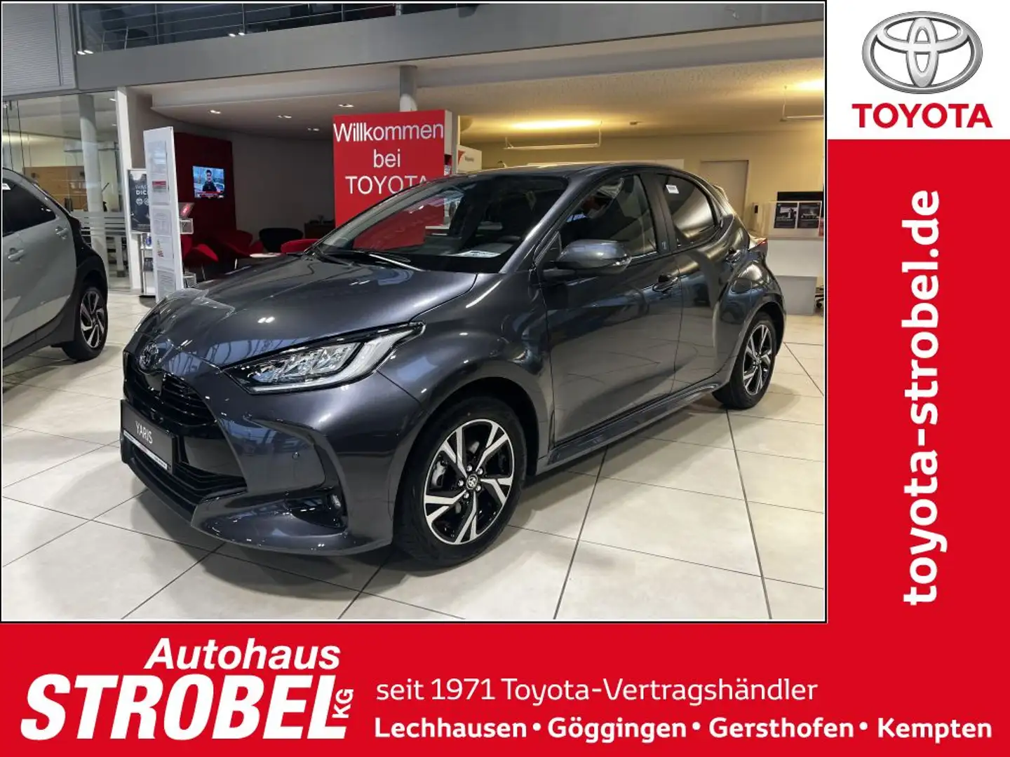Toyota Yaris Hybrid 116 1.5 VVT-i Teamplayer (XPA1) Grau - 1