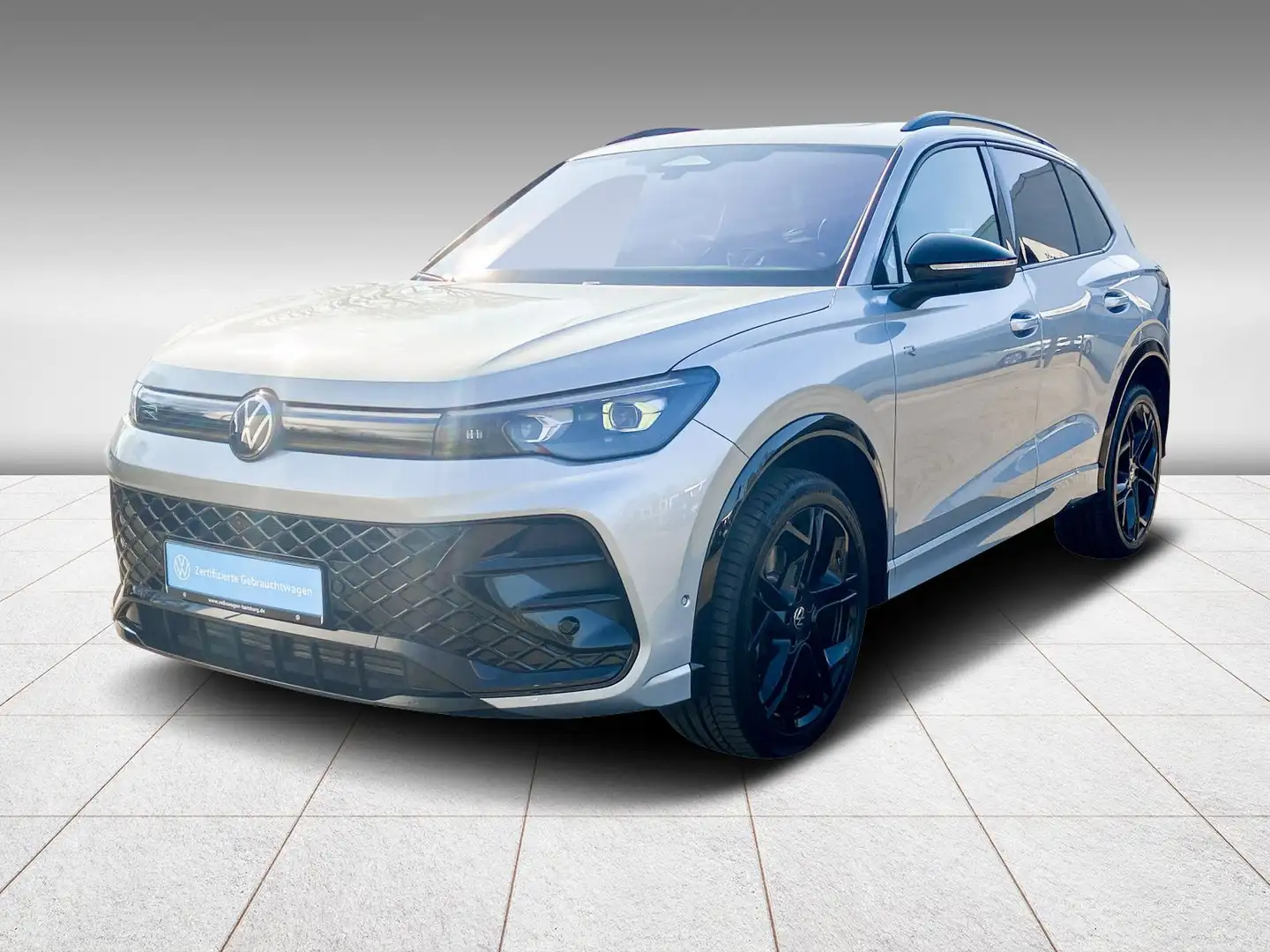Volkswagen Tiguan R-Line 2.0 TDI DSG 4M AHK/PANO/KAMERA Silber - 2