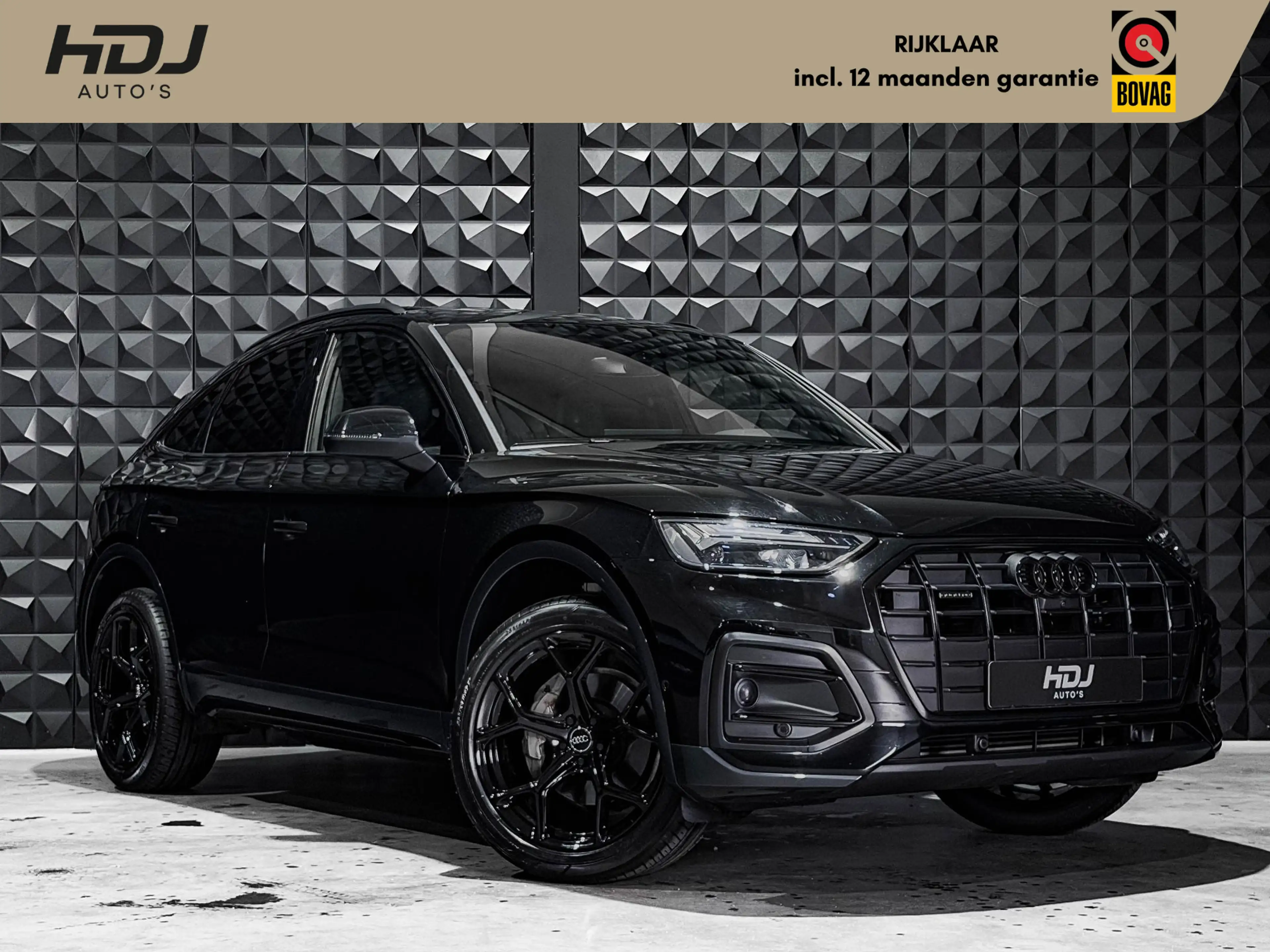 Audi Q5 45 TFSI | All Black | Pano | 20" | Trekh. Memo |