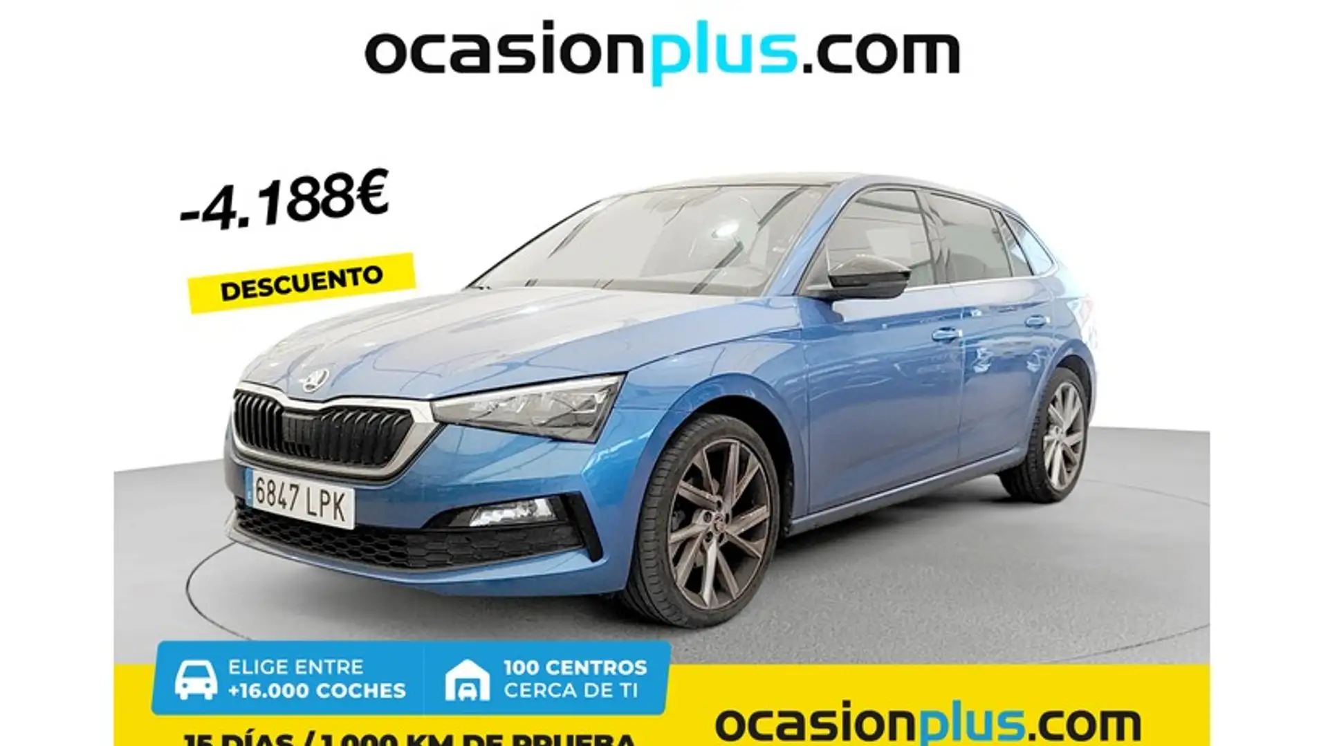 Skoda Scala 1.5 TSI Sport DSG 110kW Azul - 1