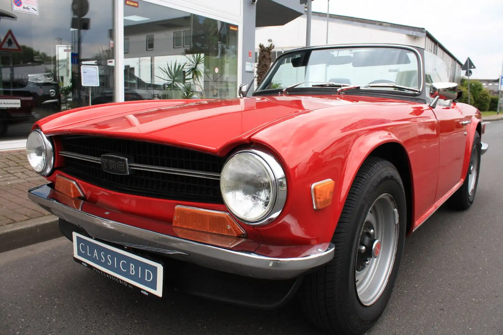 Triumph TR6 overdrive H-Kennzeichen Rot - 1