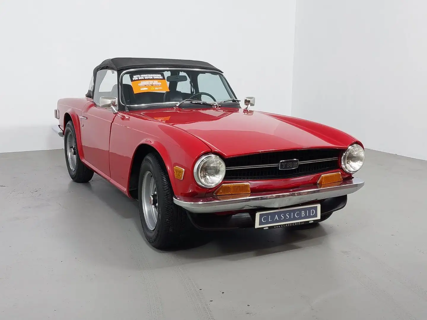 Triumph TR6 TÜV neu mit H-Kennzeichen! Rot - 2