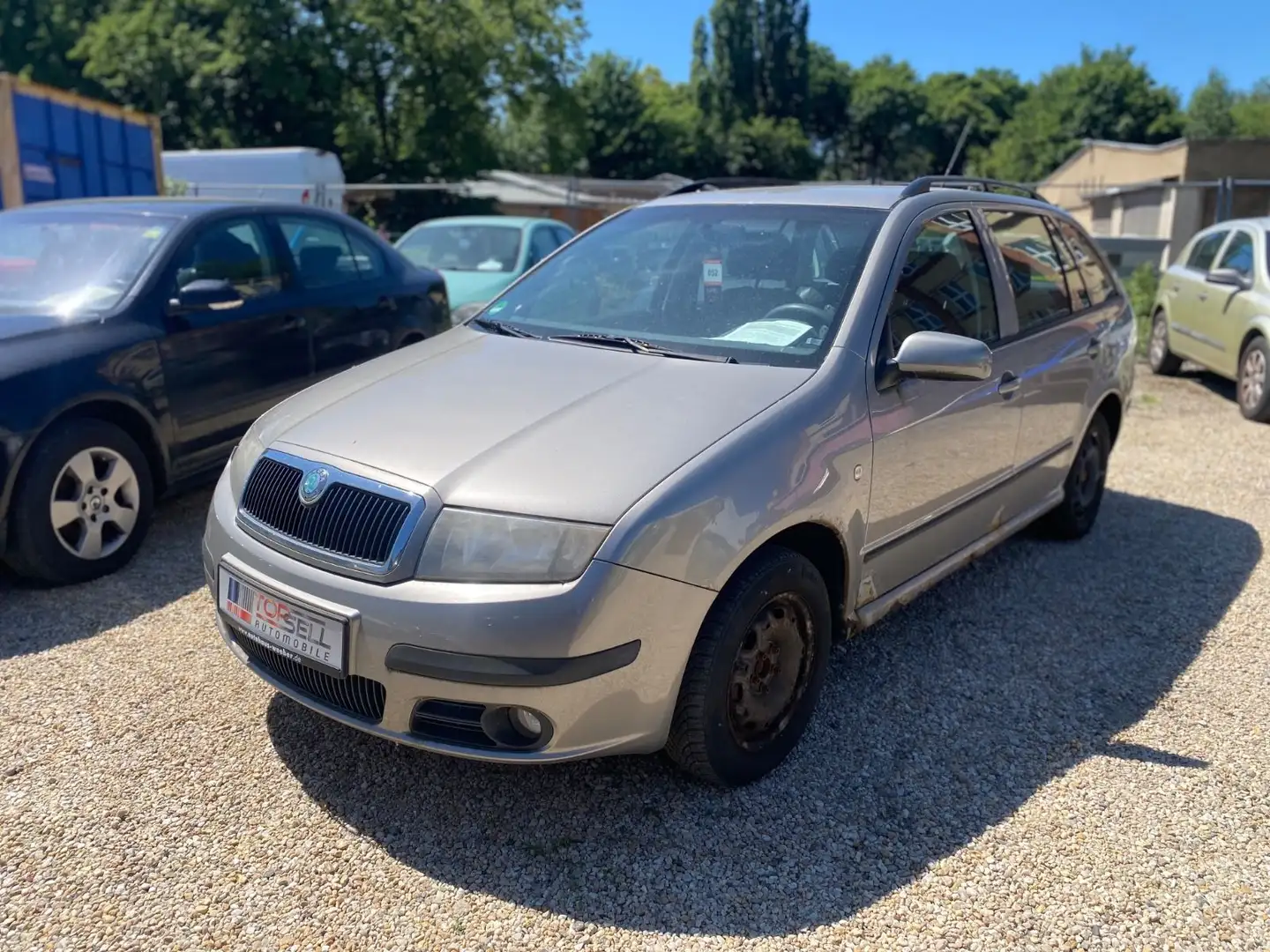 Skoda Fabia Combi 1.4 TDI PD 59kW Klima 1.Hand Beige - 2