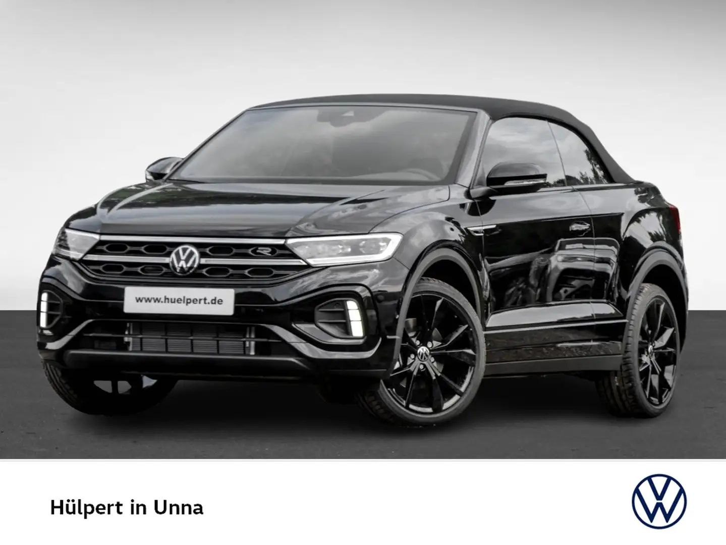 Volkswagen T-Roc Cabrio 1.5 R-LINE DSG BLACKSTYLE LEDER CAM Noir - 2
