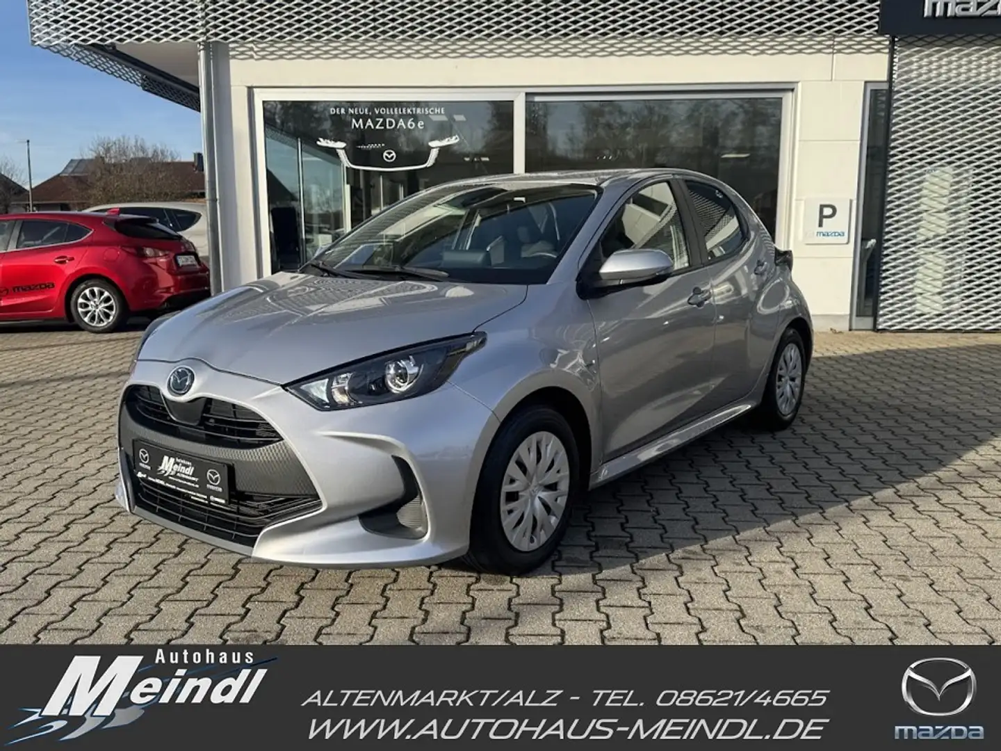Mazda 2 Hybrid 1.5L VVT-i 116 PS AT Pure Pure, AppleCarpla Grau - 1