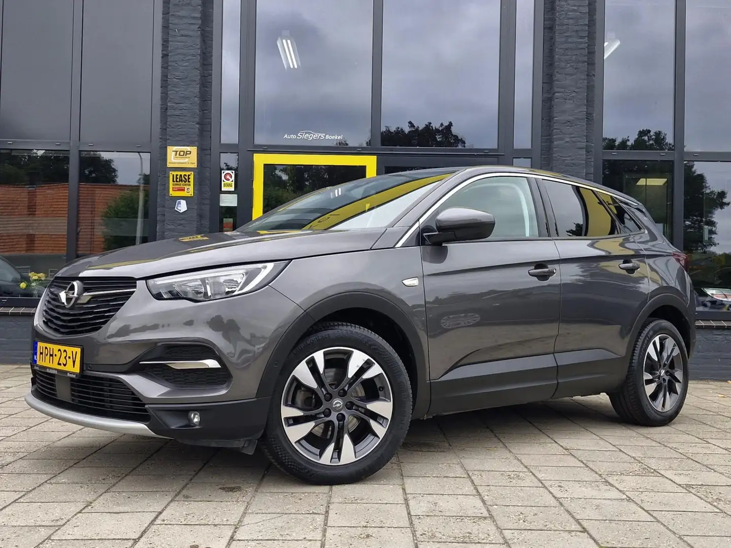 Opel Grandland X 1.2 Turbo Innovation Automaat | Park. Cam. en Sens Grijs - 1