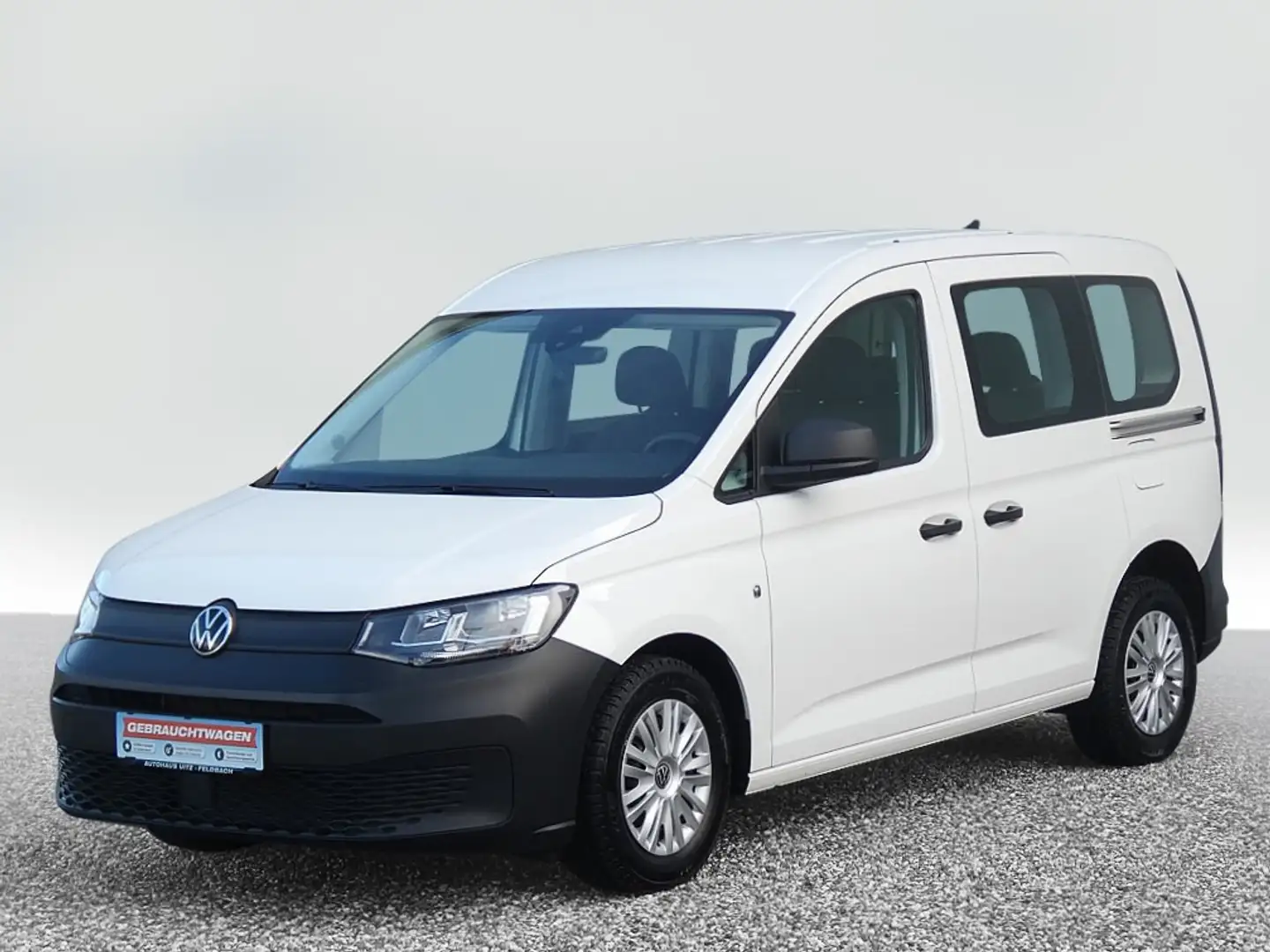 Volkswagen Caddy +PTS Weiß - 2
