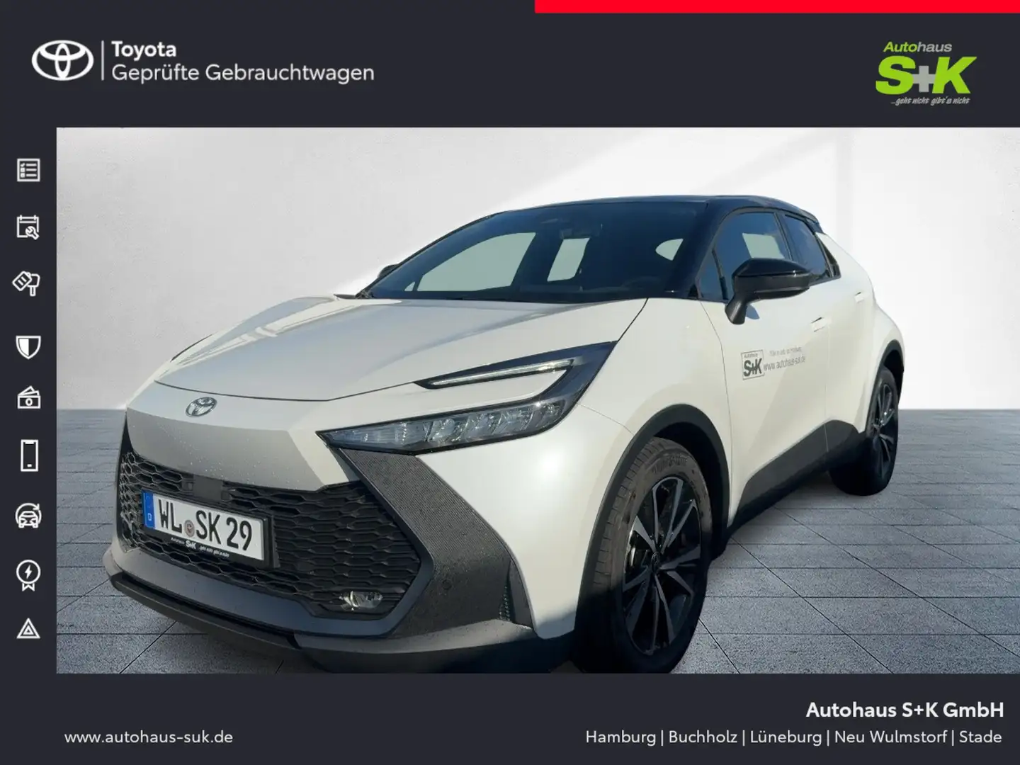 Toyota C-HR Toyota 2,0-l-Hybrid, 5-Türer ABS ESP SERVO Schwarz - 1