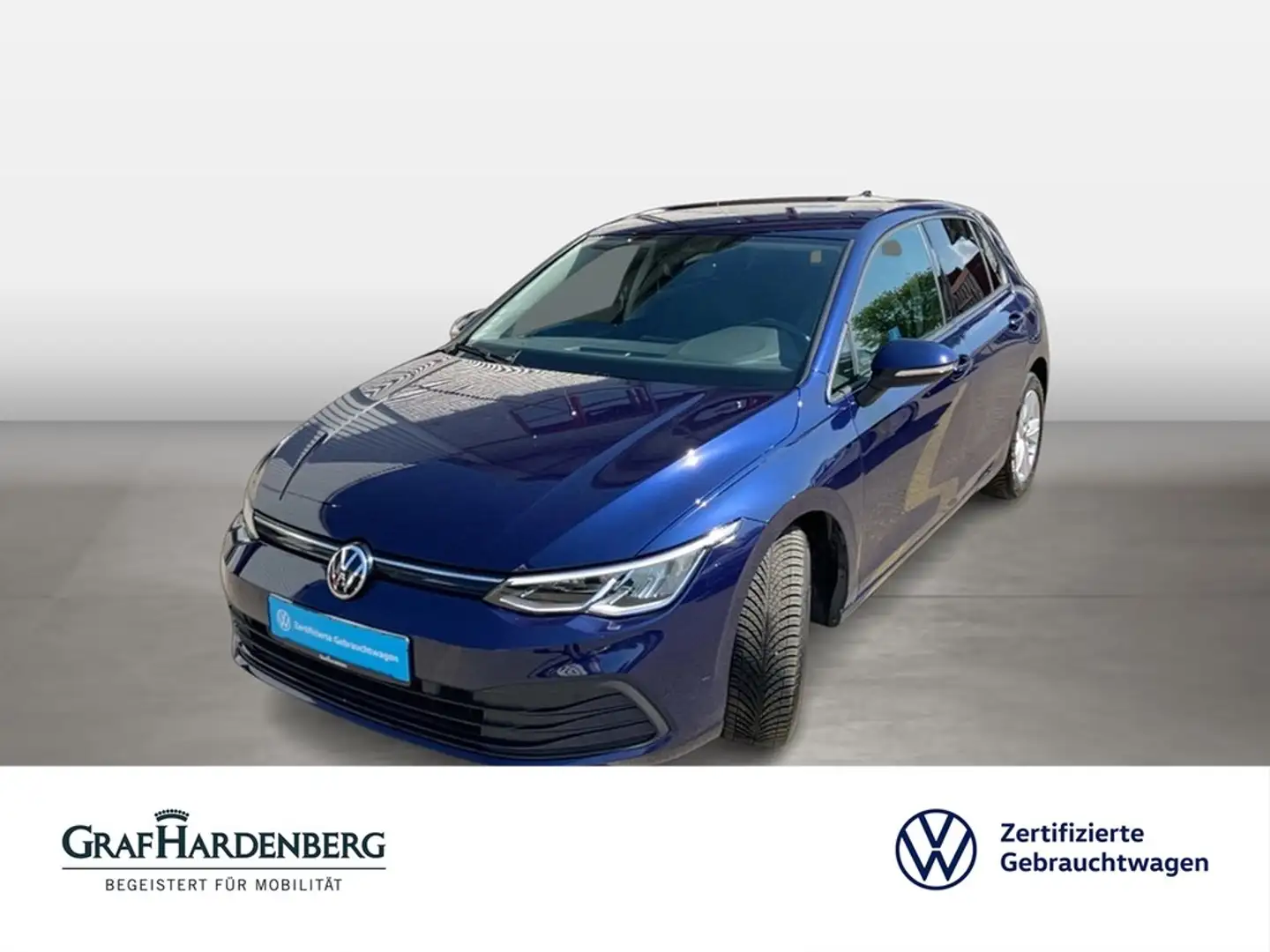 Volkswagen Golf 8 Life 1.5 TSI Navi Standheizung Blauw - 1